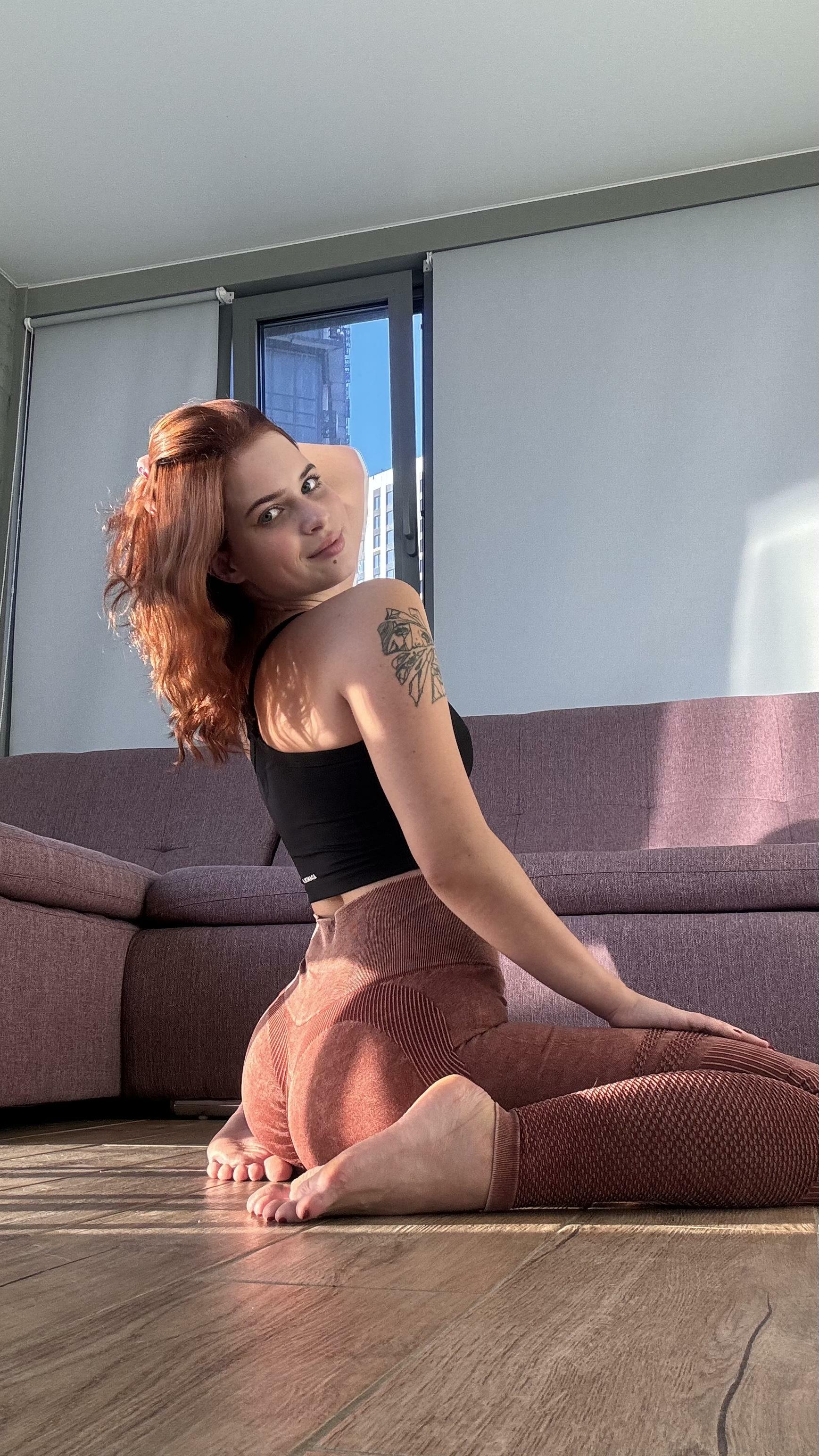 Anybody up for morning yoga with me?