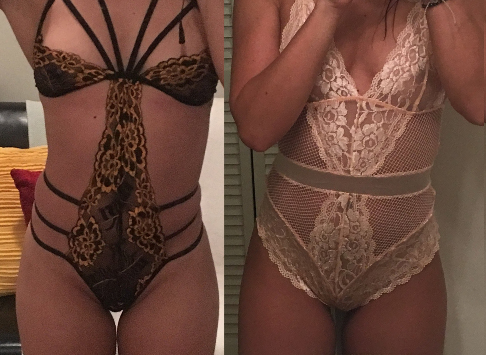 irst time posting here - I need advice! Assuming I were meeting a new lover, which should I wear, and why? Thanks in advance :)