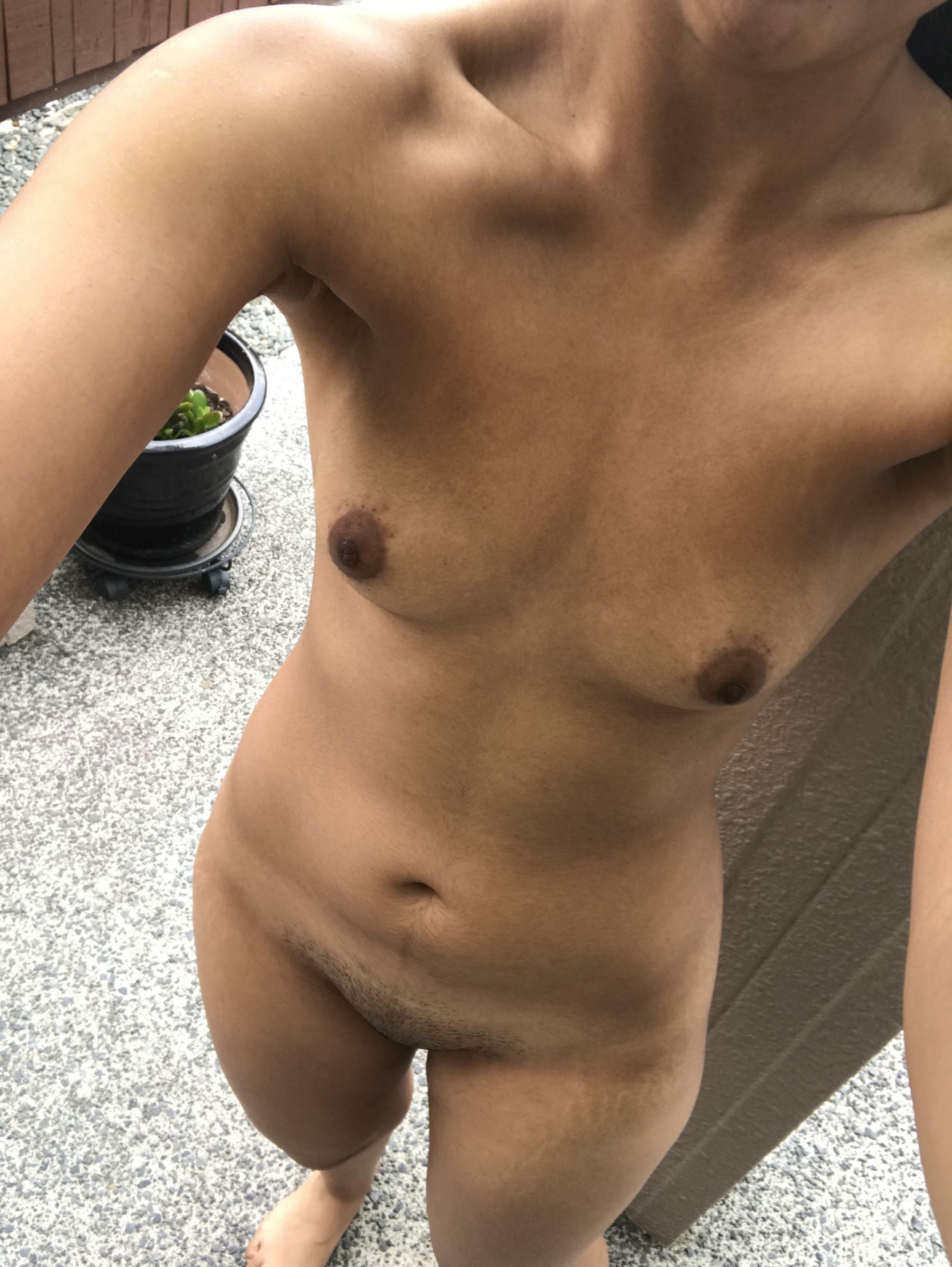 He dared me to take a photo outside (f)or him - but he never gave me my reward :(