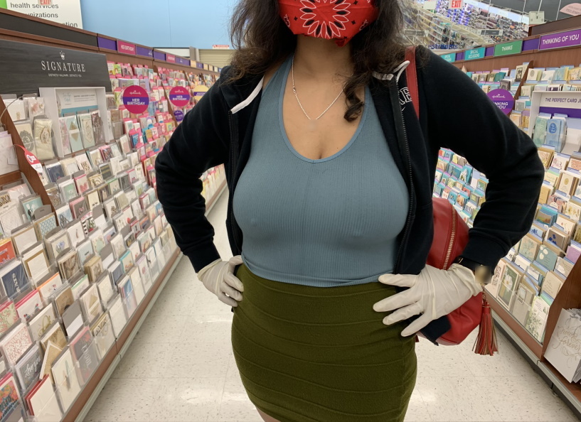 It was cold in Walgreens