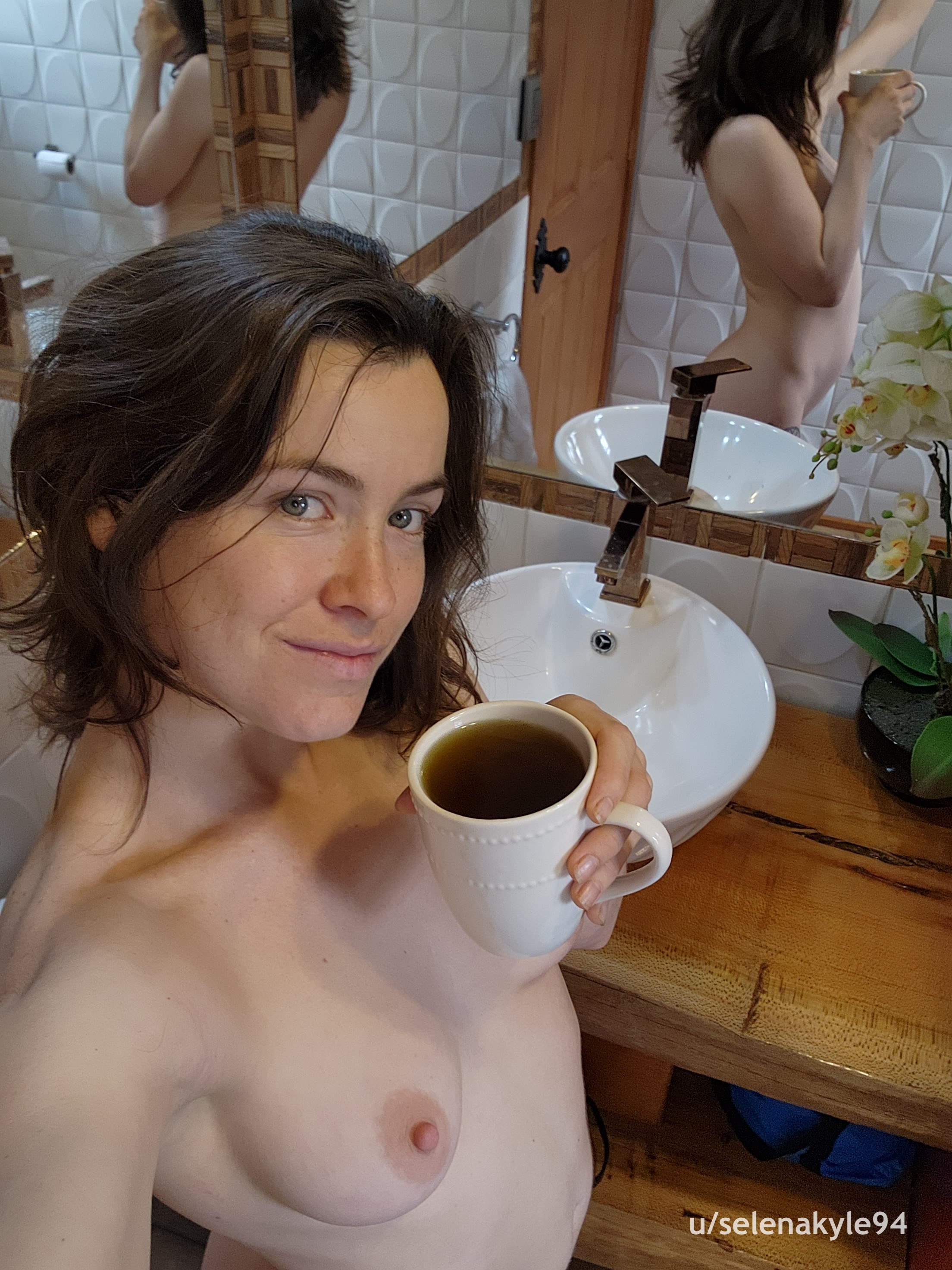 Start the Day with a Hot Coffee and a Warm Body