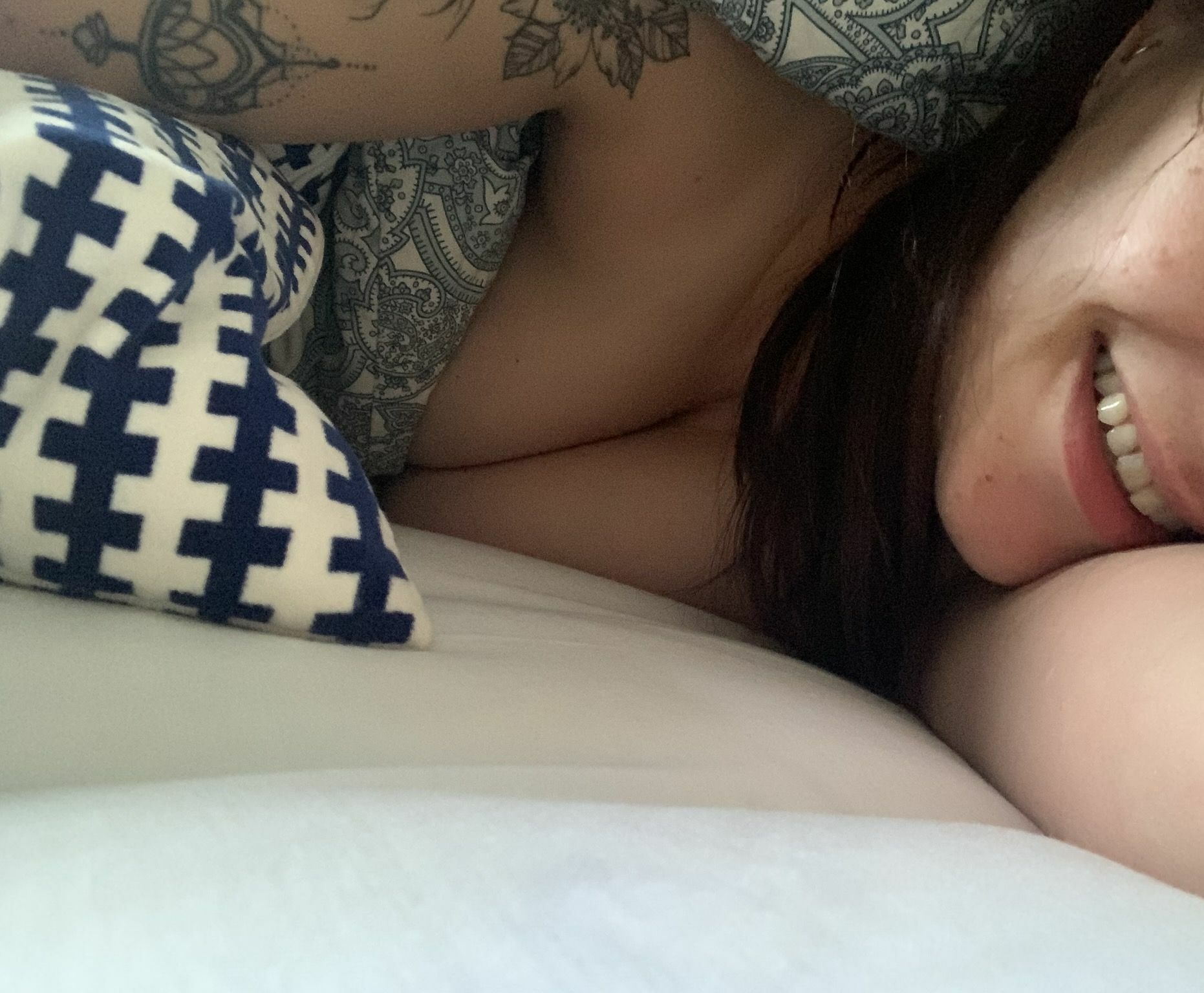 Today is a stay in bed and play with myself day.