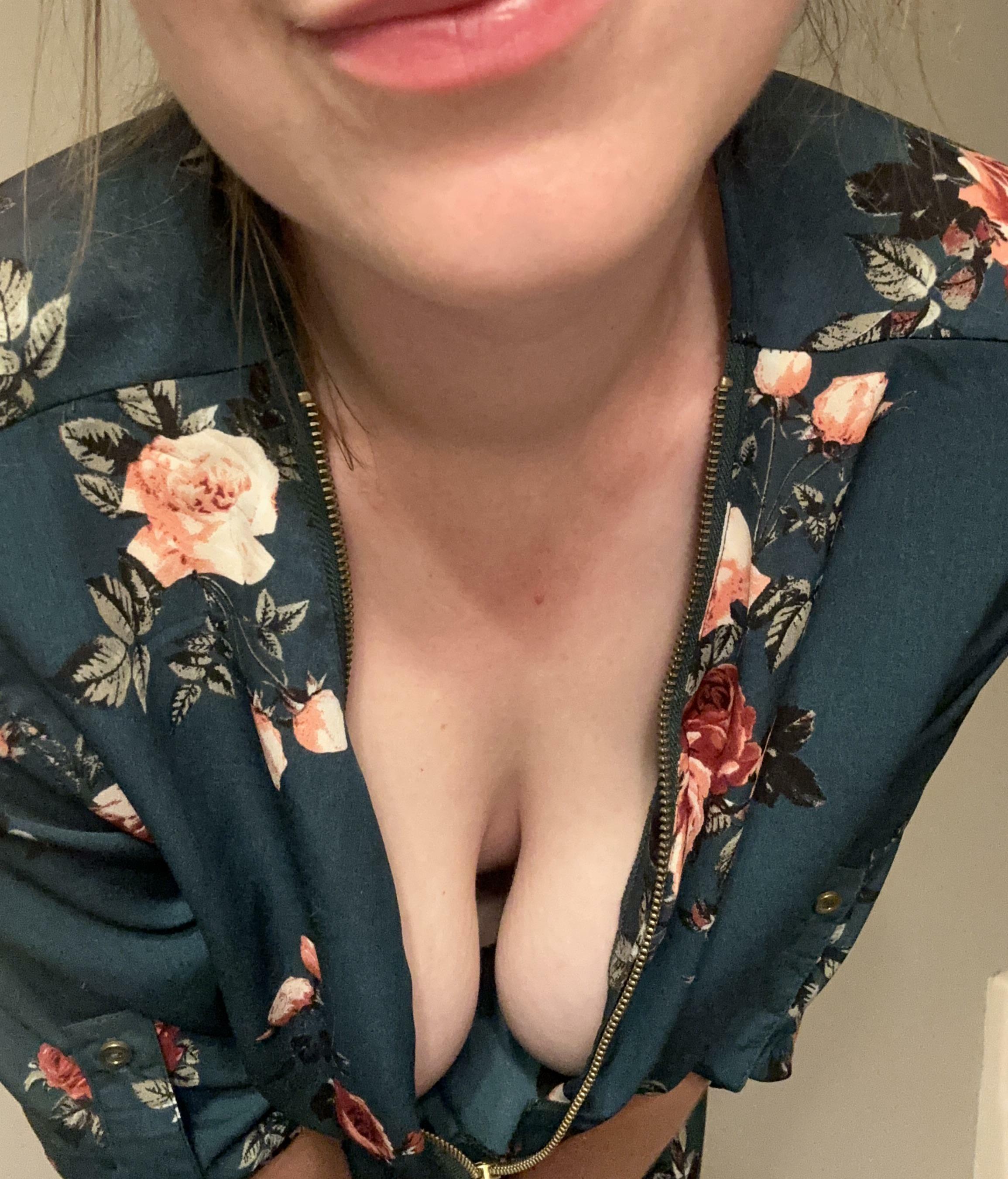 I always forget I have the zipper down ?
