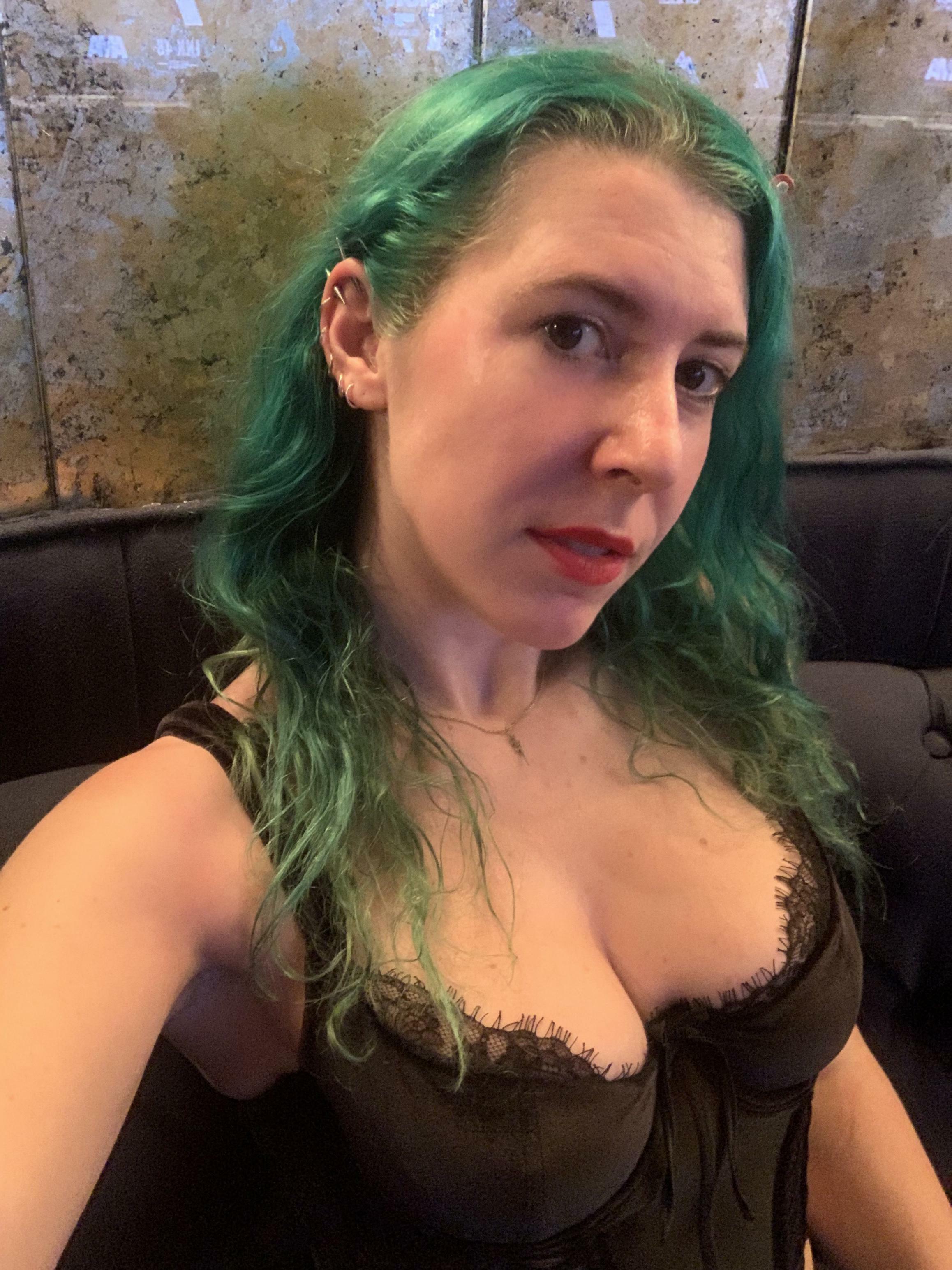 Perky cleavage
