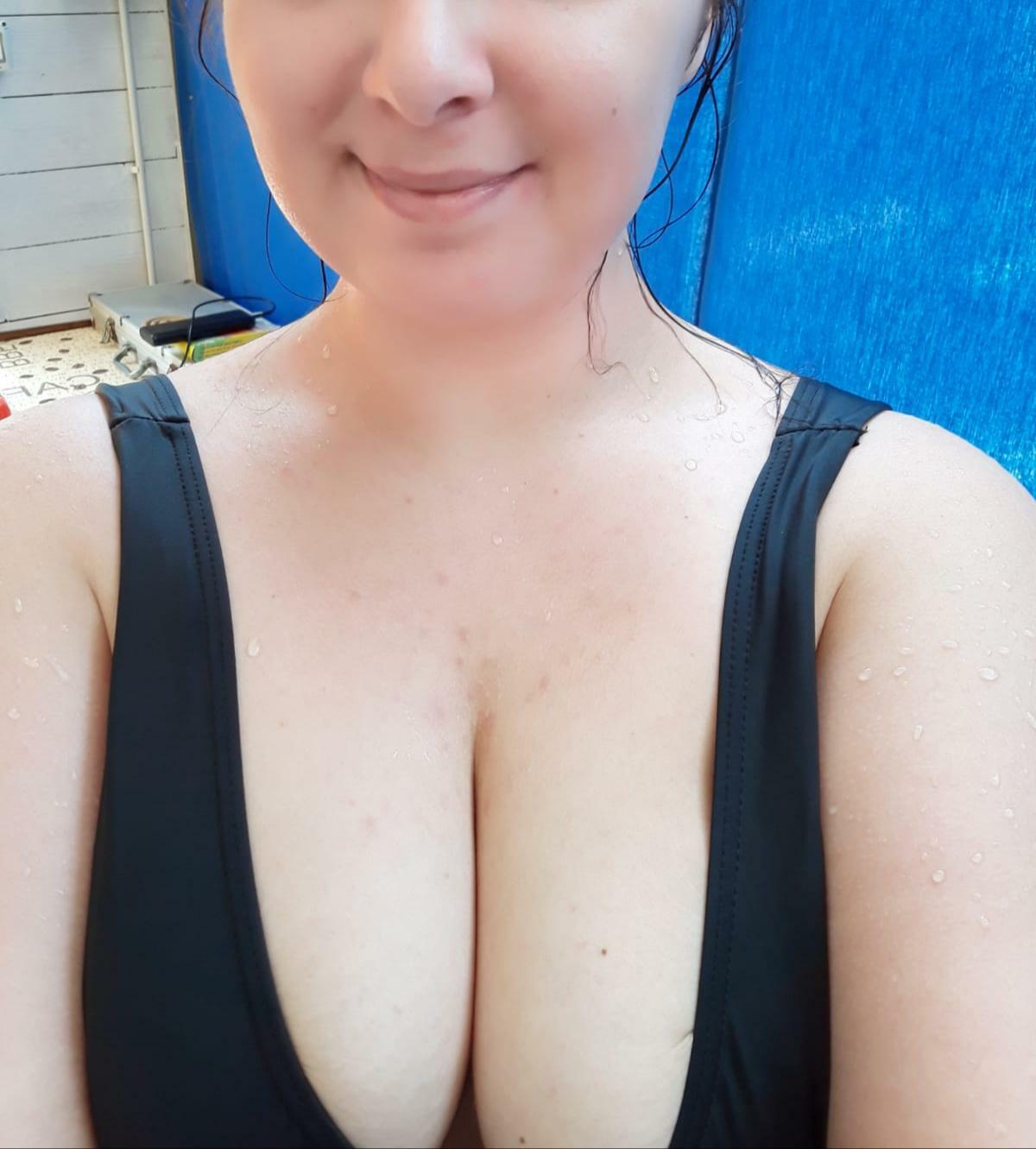 My cleavage