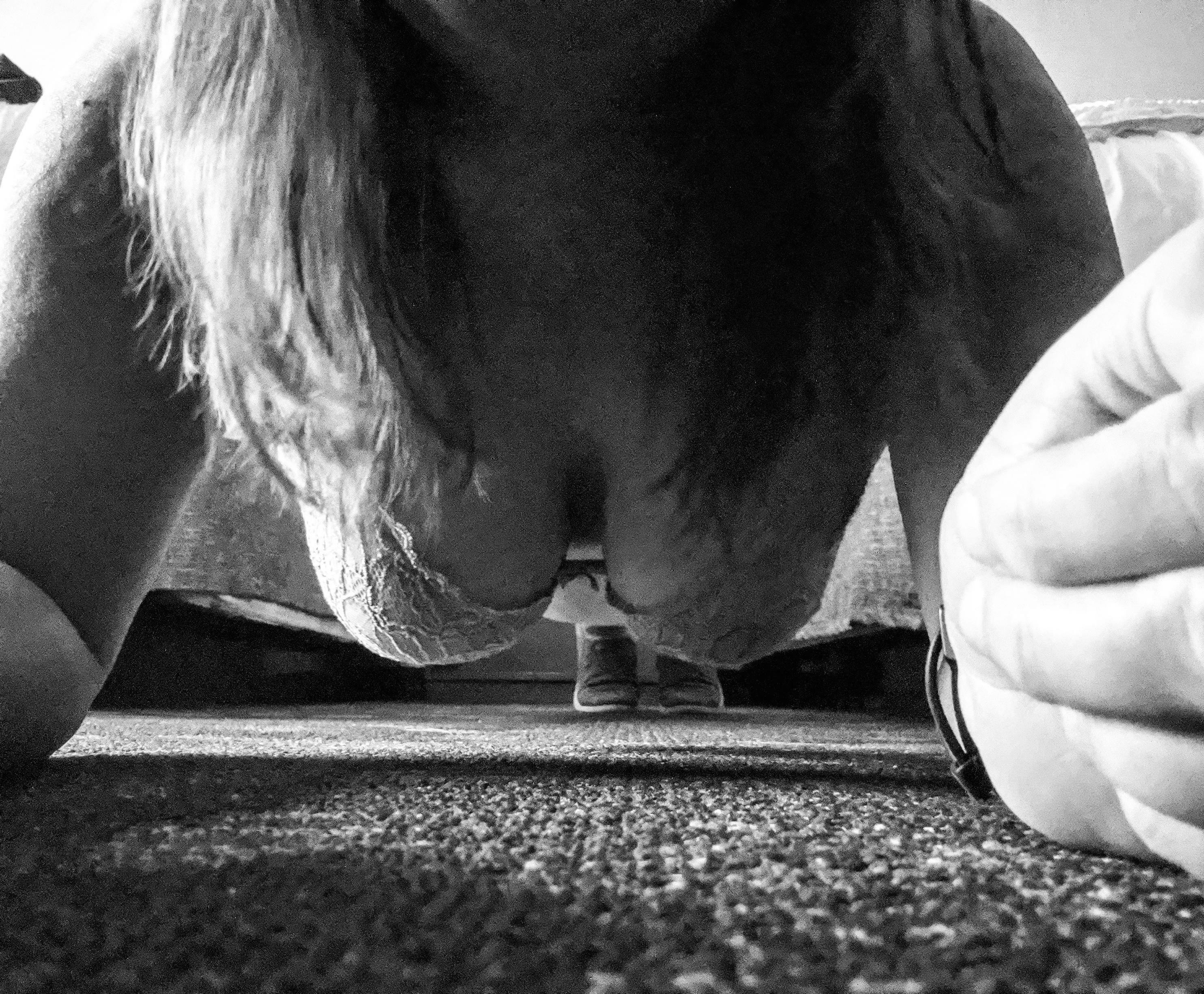 Today's plank in b&amp;w