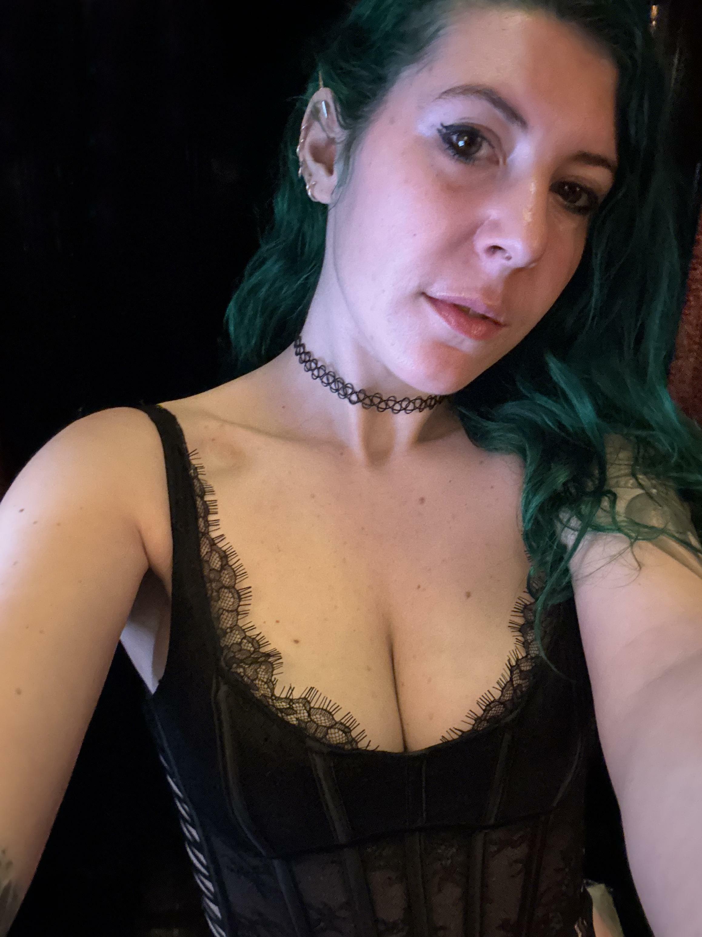 Cleavage in black