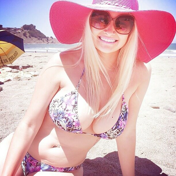 Blonde at the Beach