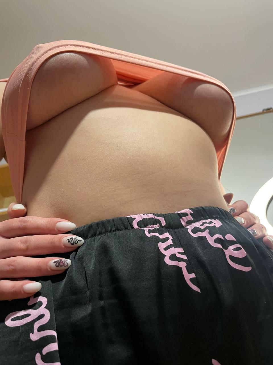 this shirt is too small already.