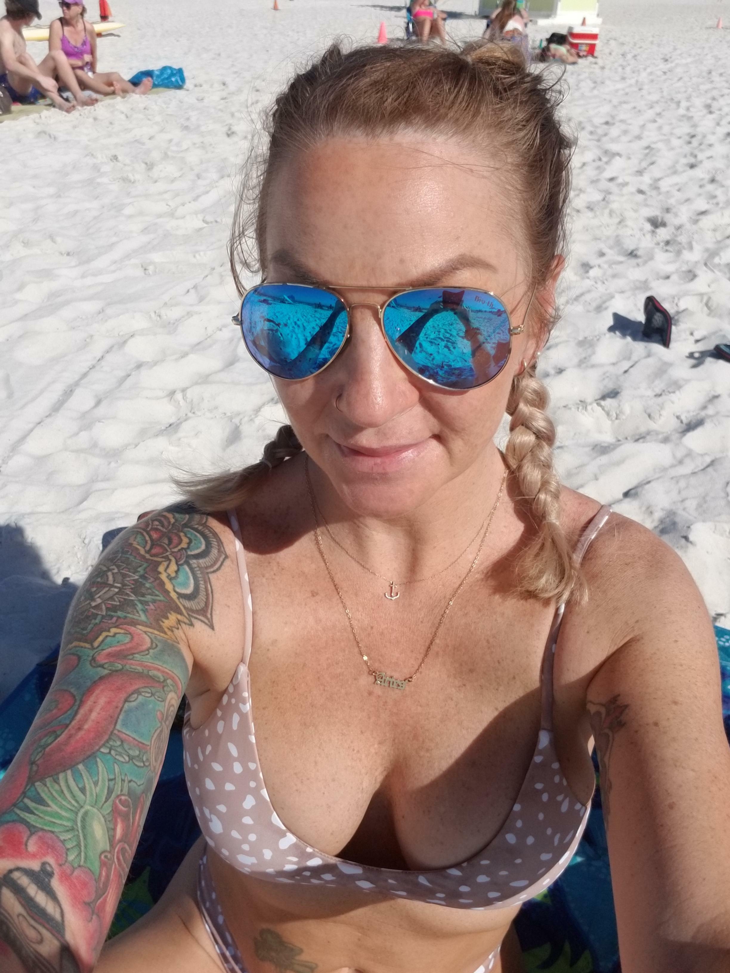 Beach boobies, should I take them out?