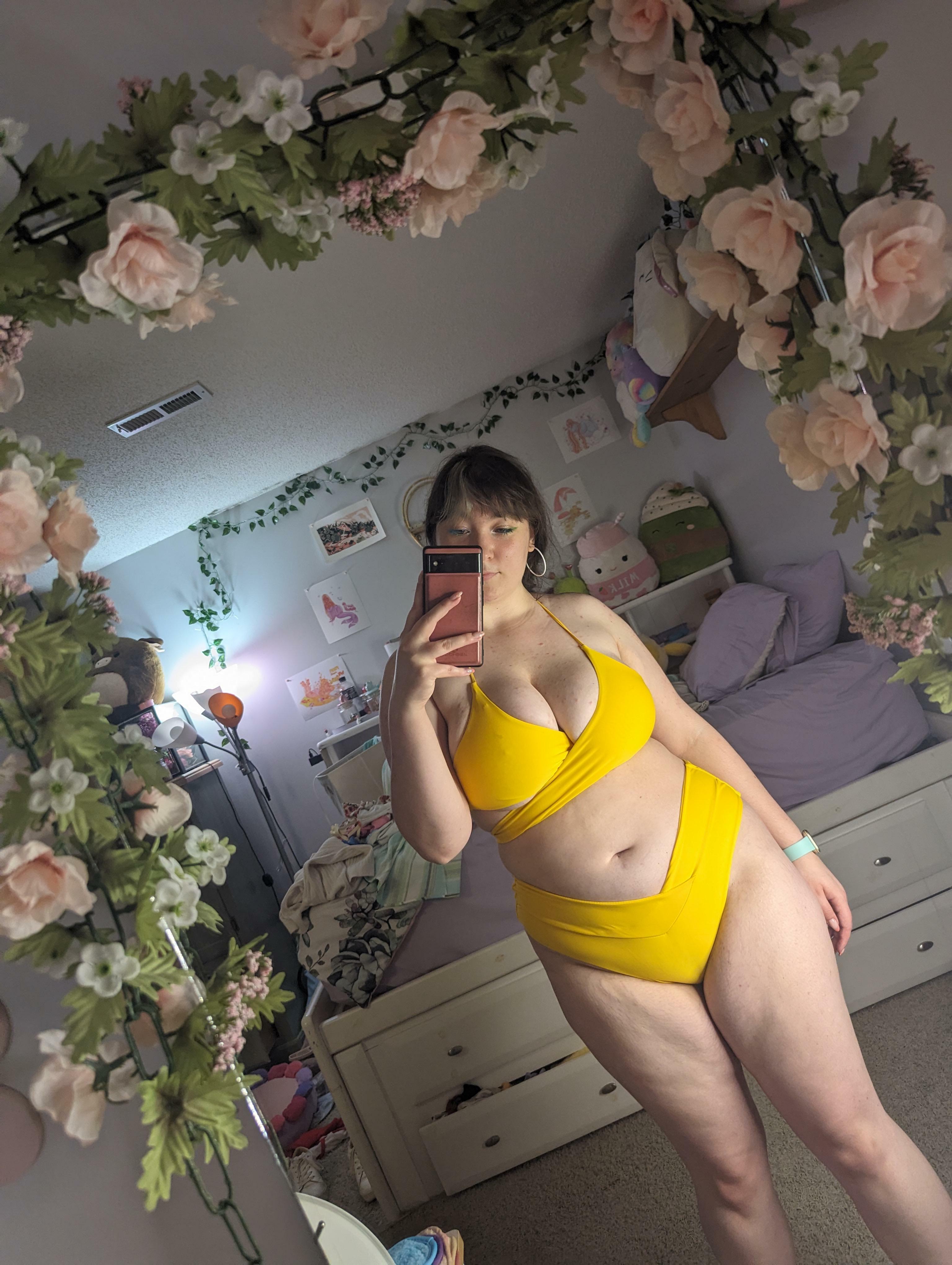 How do feel about bikini cleavage?