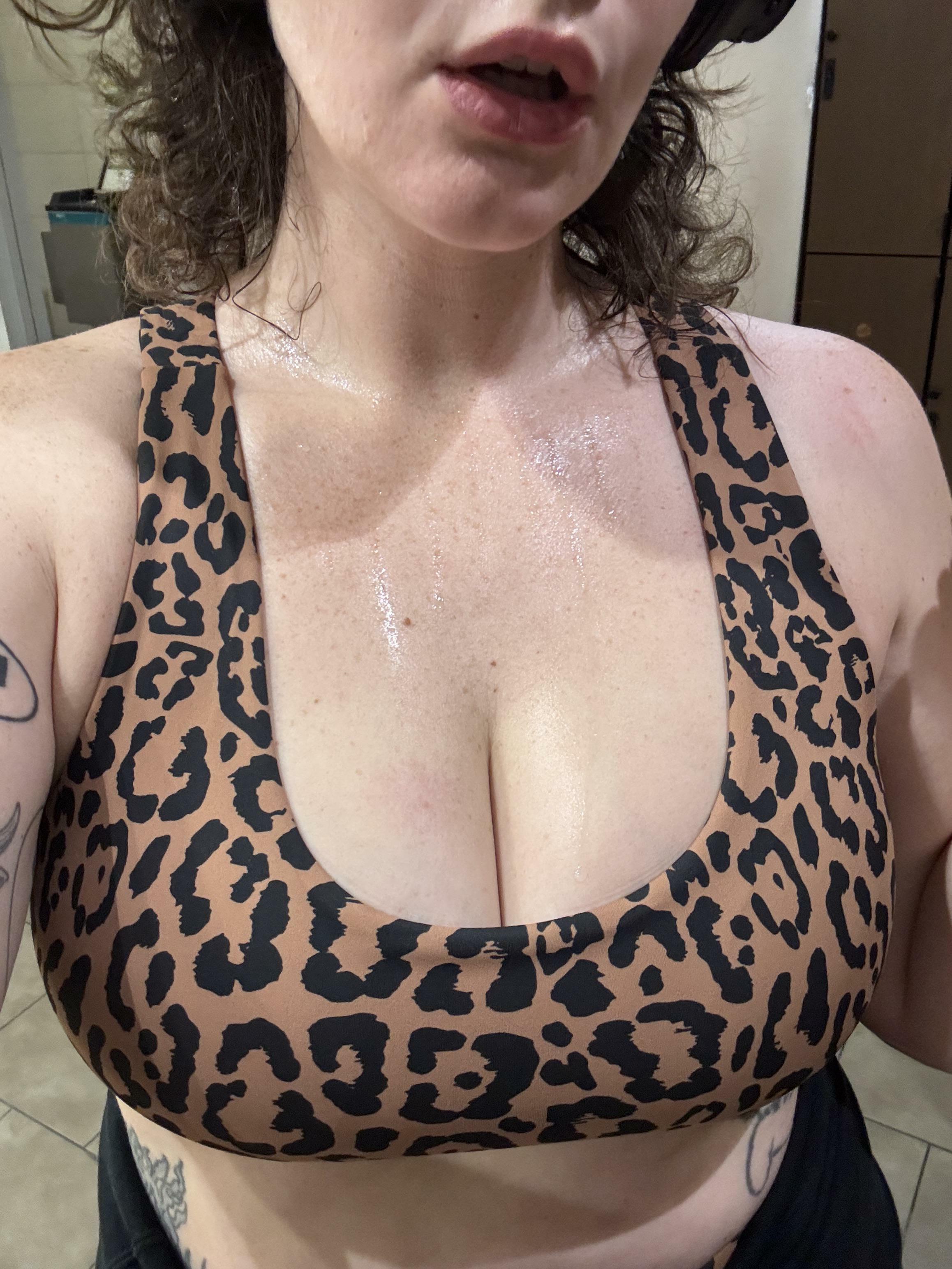 I hope you don’t mind if I’m a little sweaty