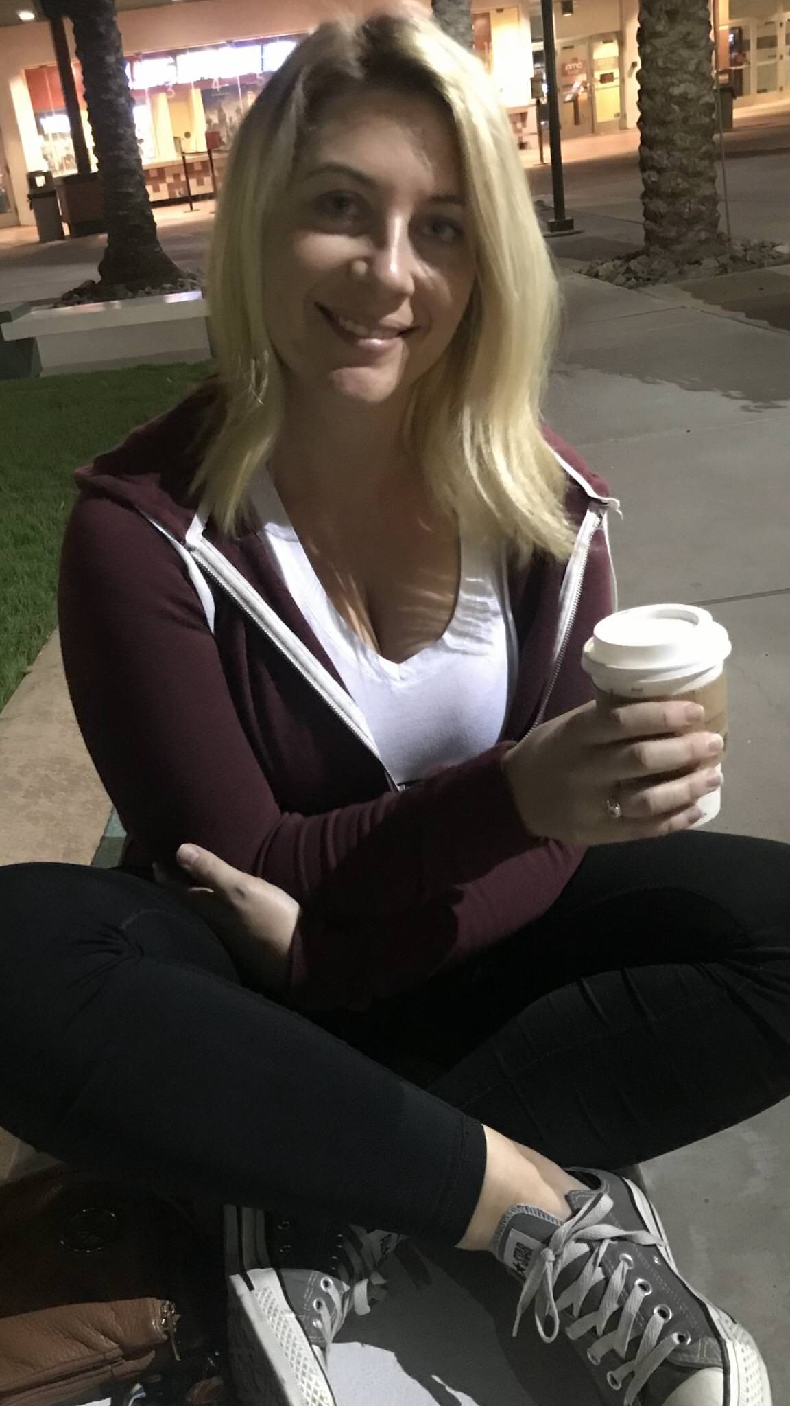 Coffee and Cleavage