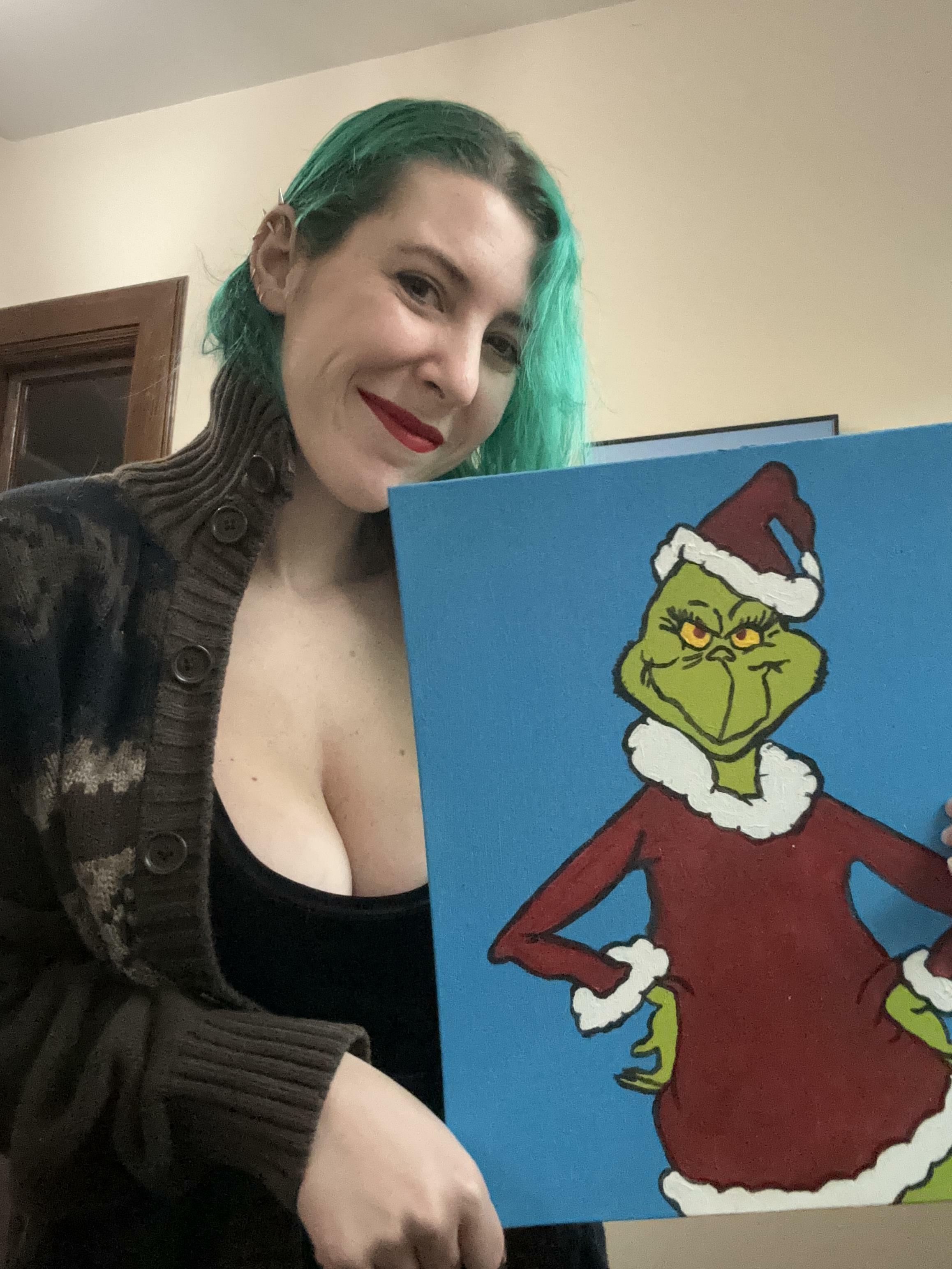 Cleavage with the Grinch