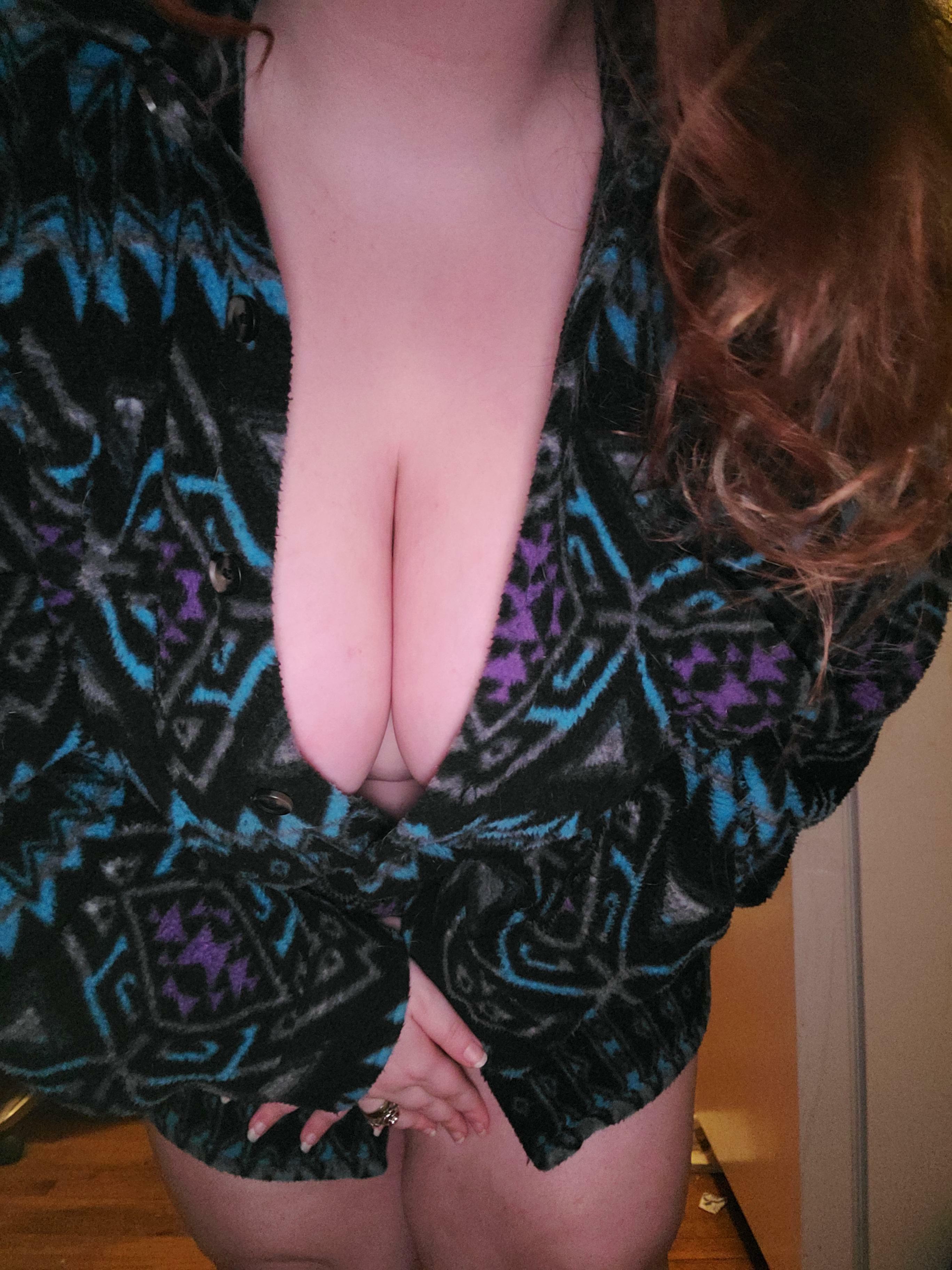 Should I unbutton more? ?
