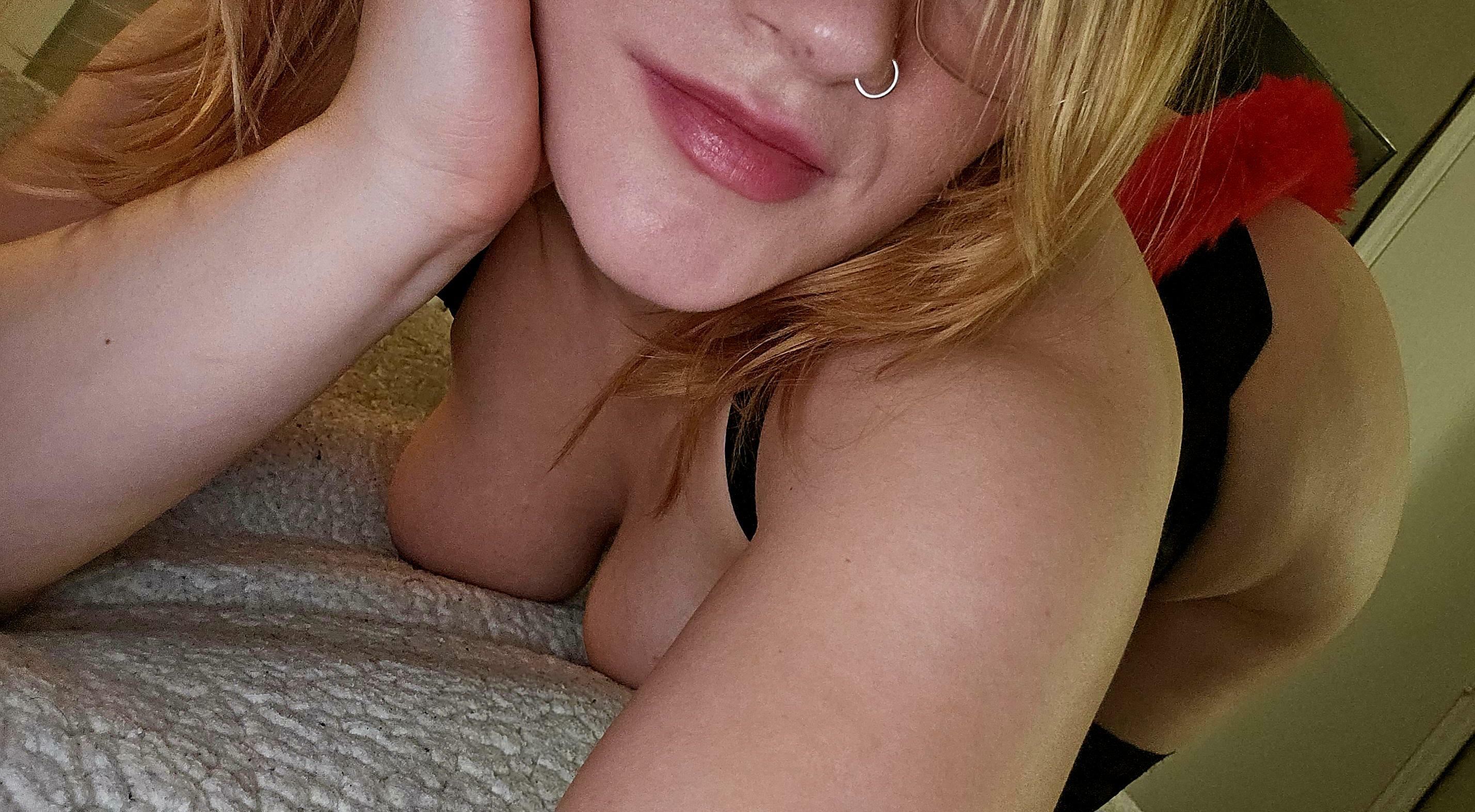 They kinda fell out the front as I leaned over...