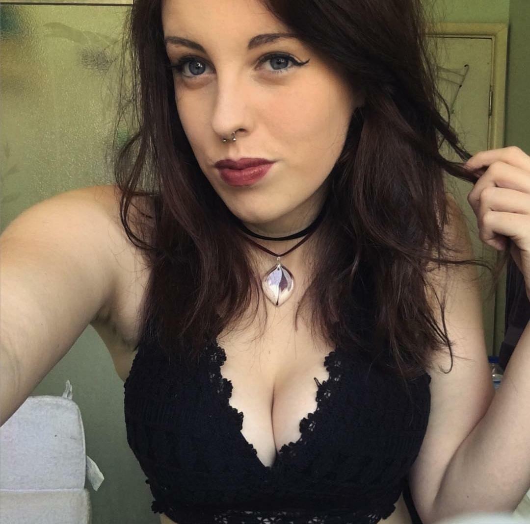 Goth Cleavage