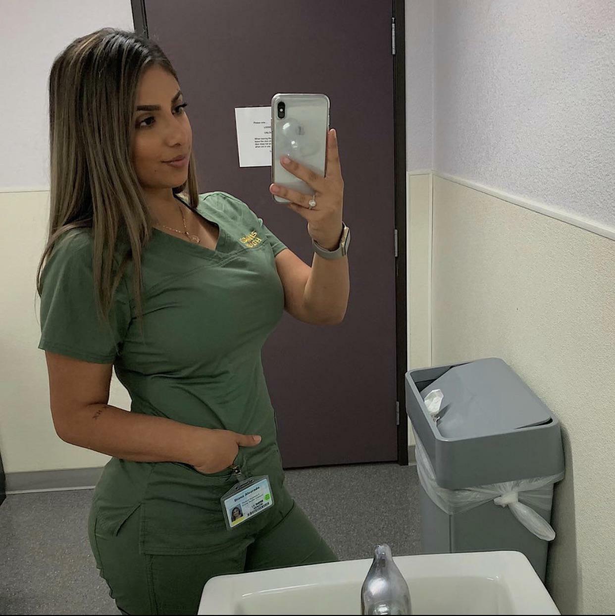 Busty Latina Nurse