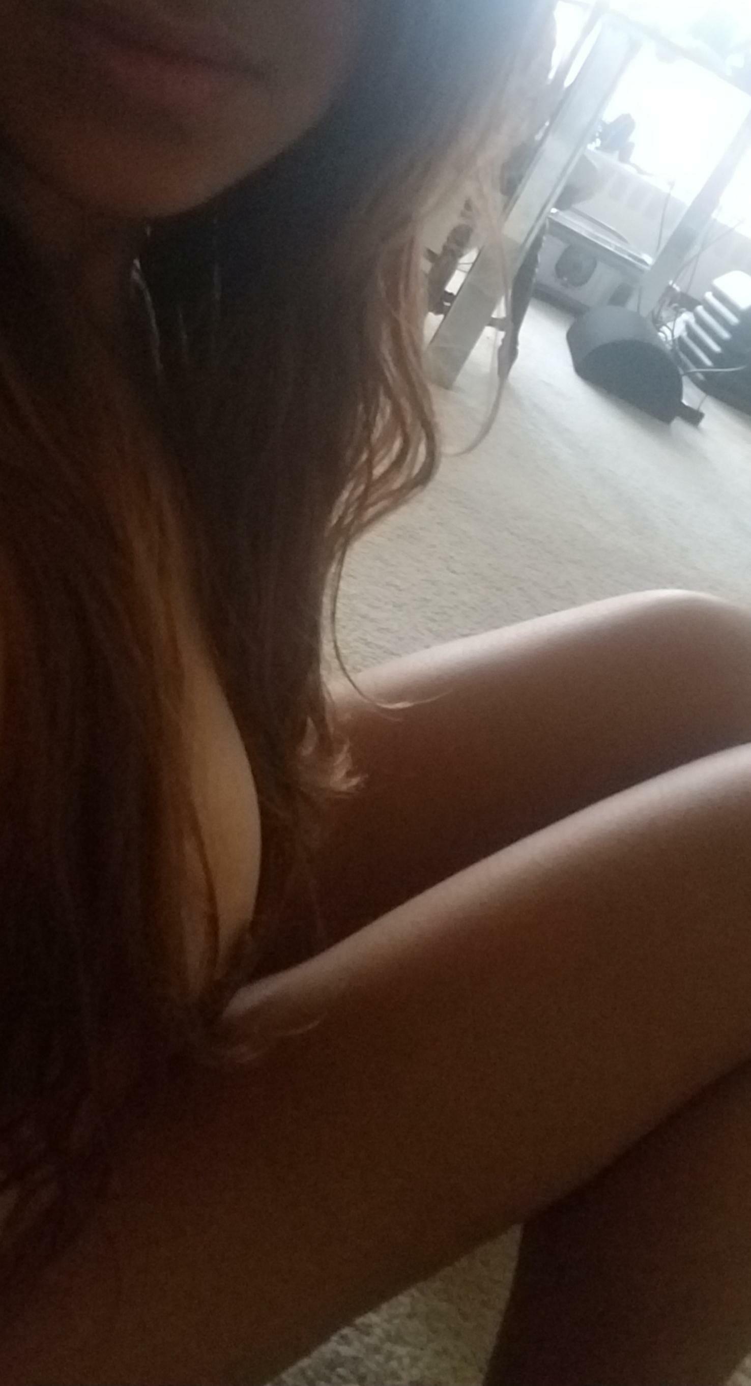 Please kiss me and undo my legs. (F)