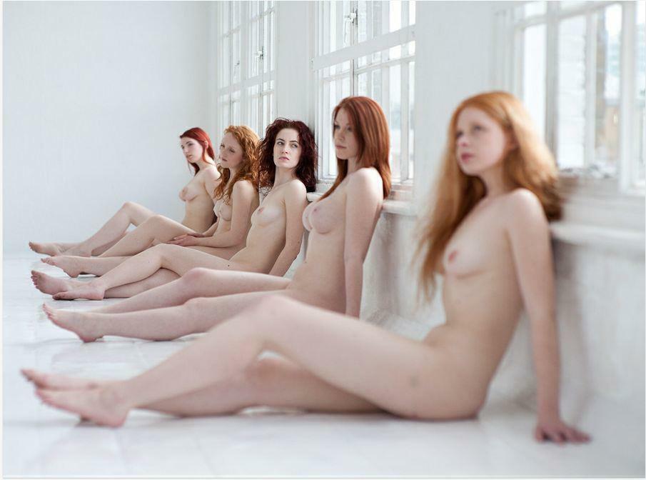 Amazing redheads in a row