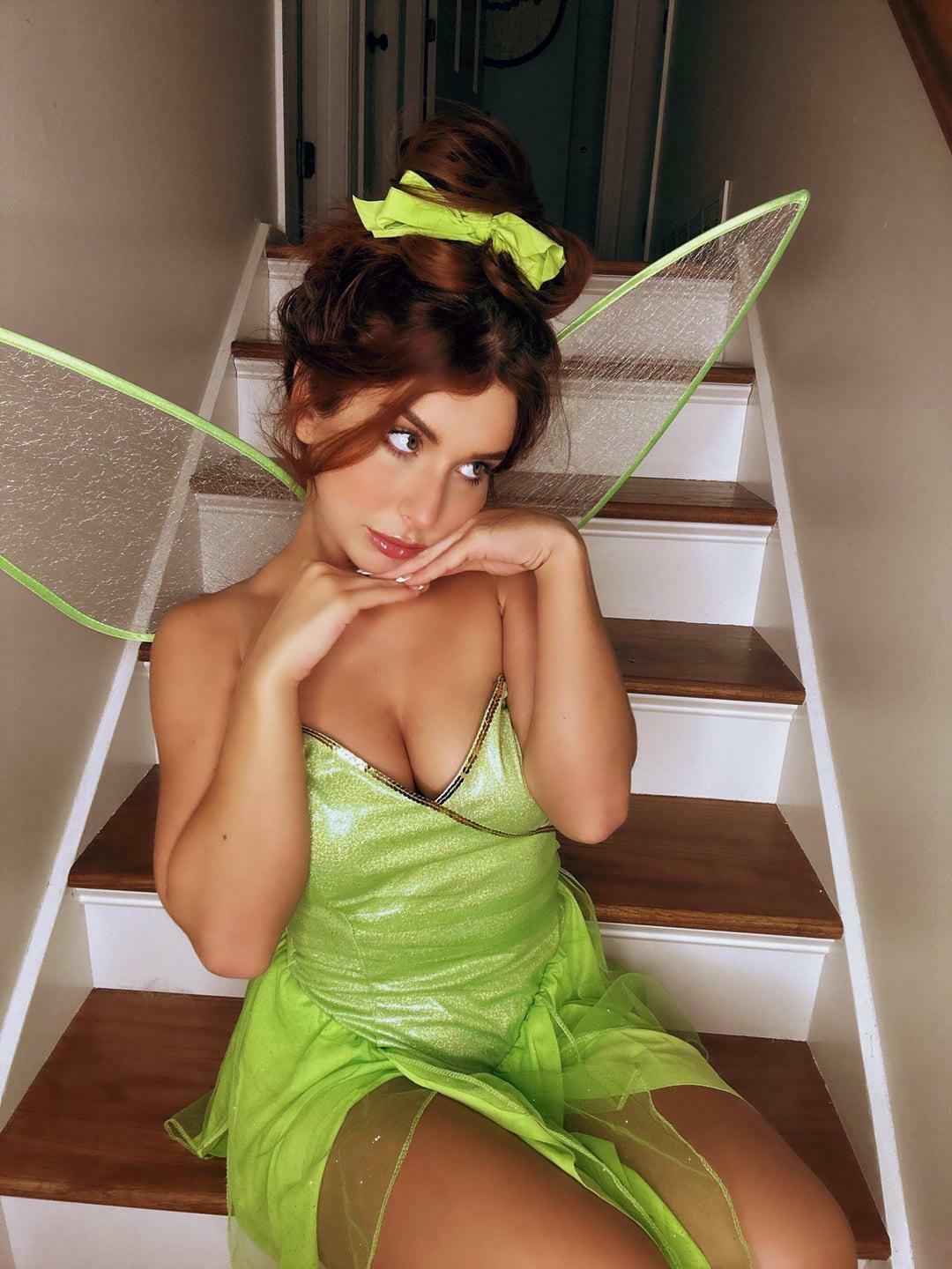 A Busty Tinker Bell Looking For Her Peter Pan
