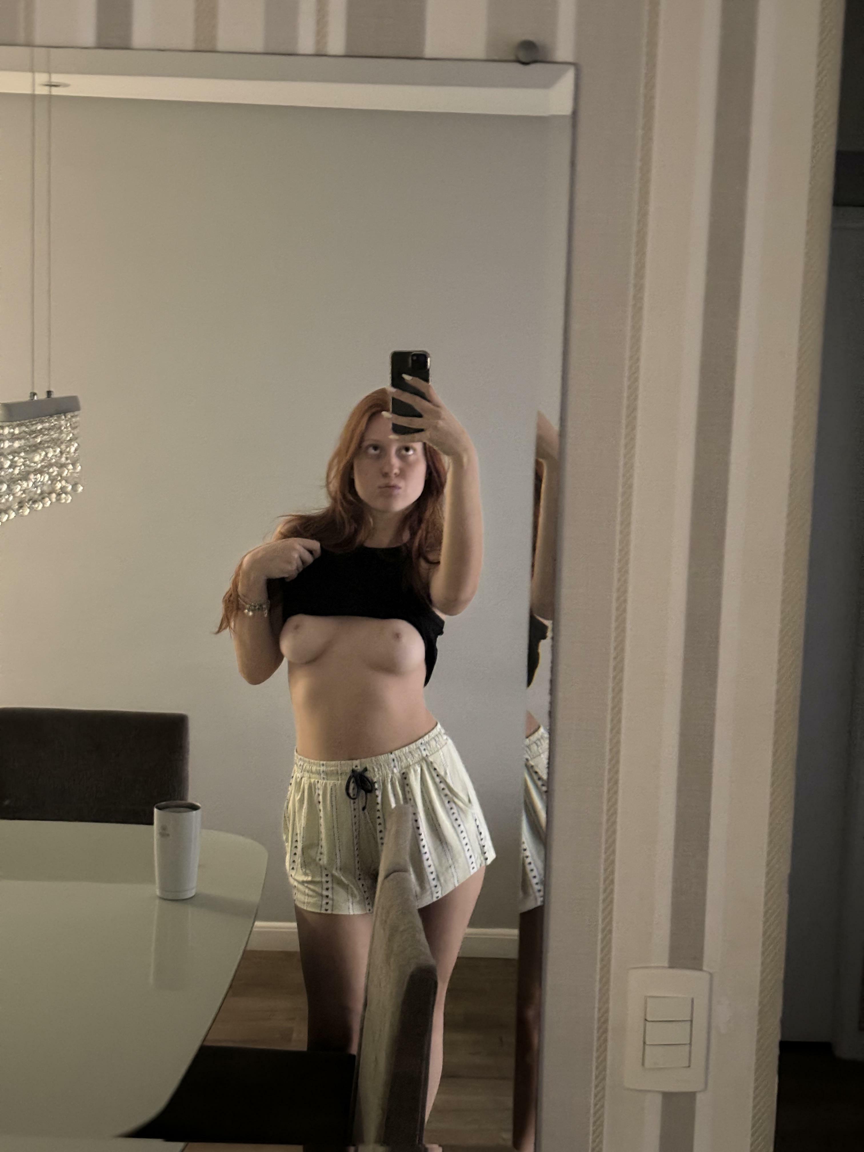 Redheads are the naughtiest, do you love flashing?