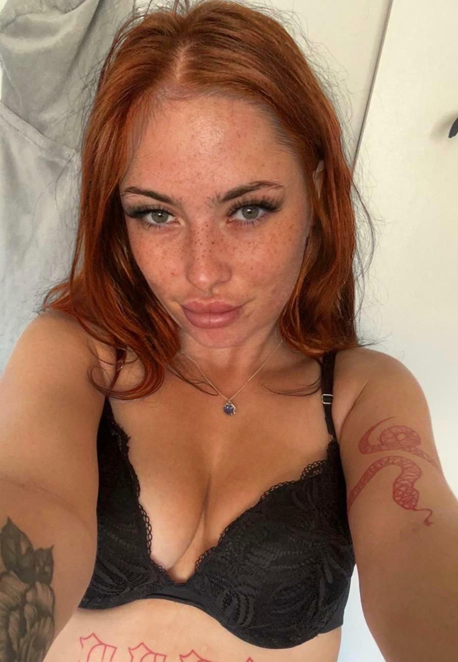 Just showing off all of my freckles;)