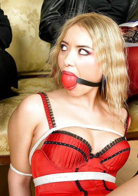 Don't give me that look or I'll get the bigger ballgag...