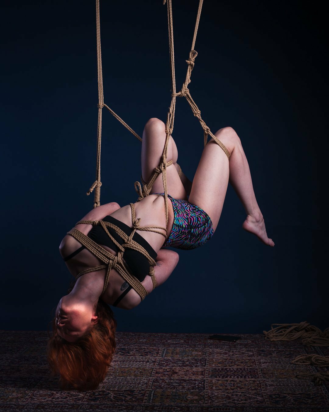 My rope session with my partner Conor