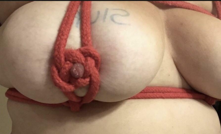 a different way to bind my nipple!