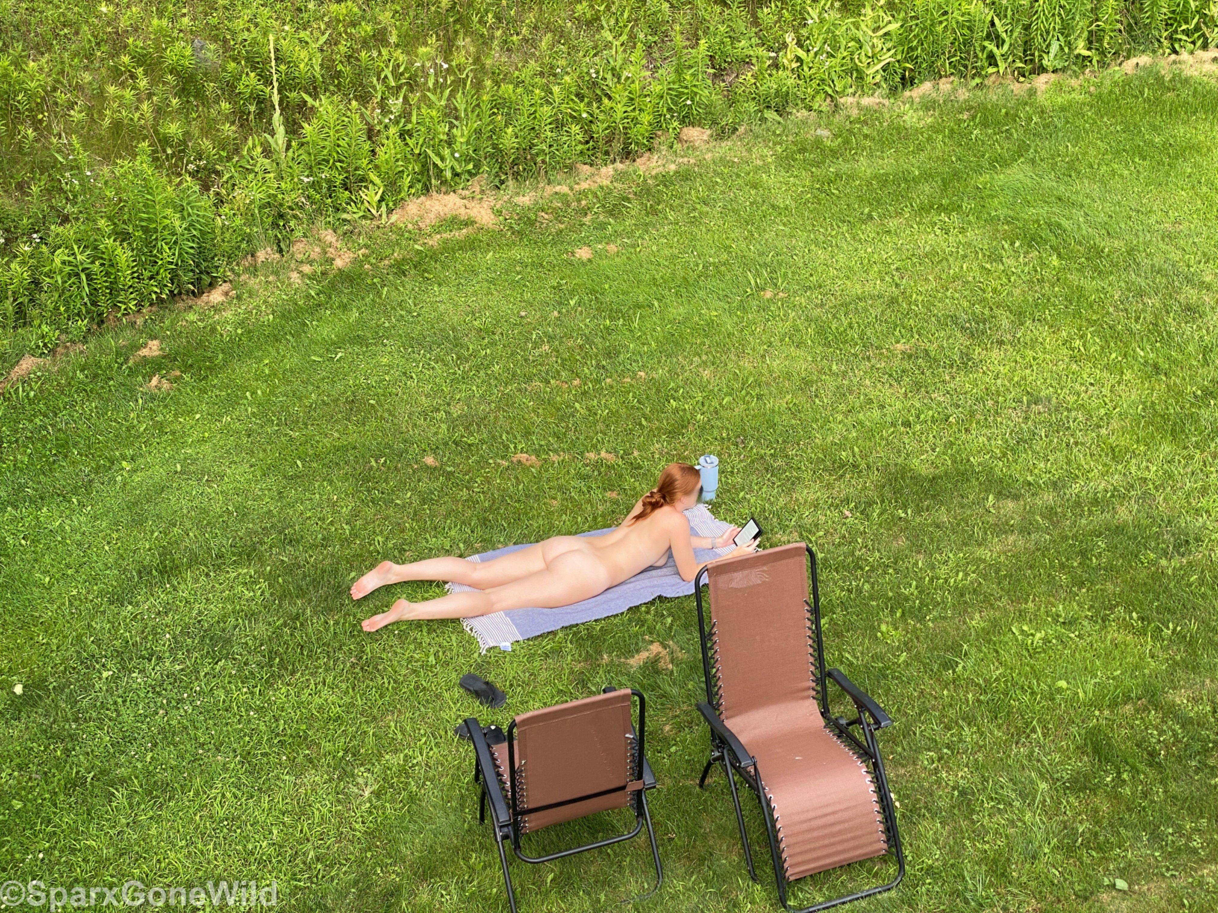 This is how I tan