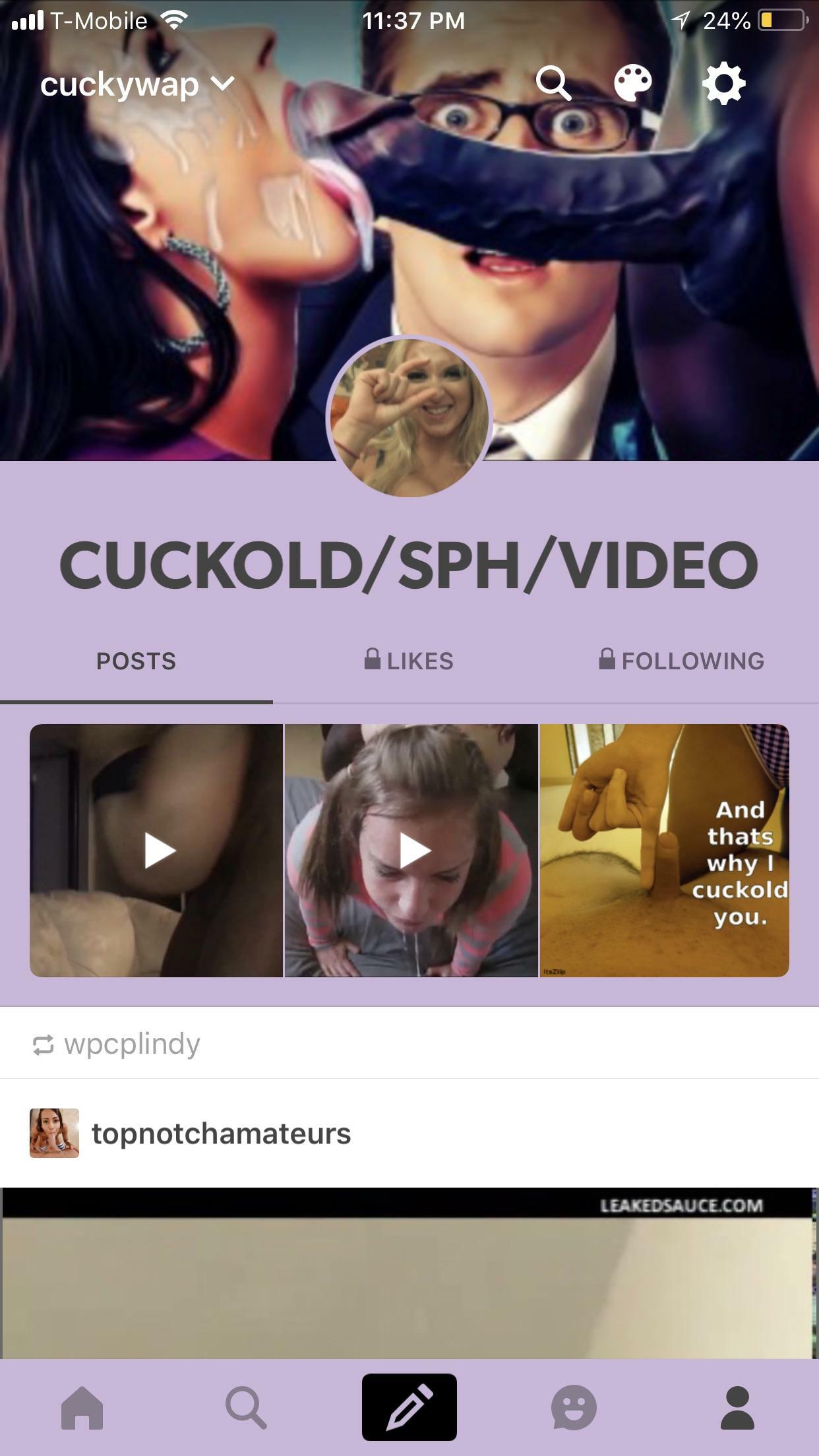 Save time searching and check out this page updated regularly â€œCuckywapâ€ on tumblr