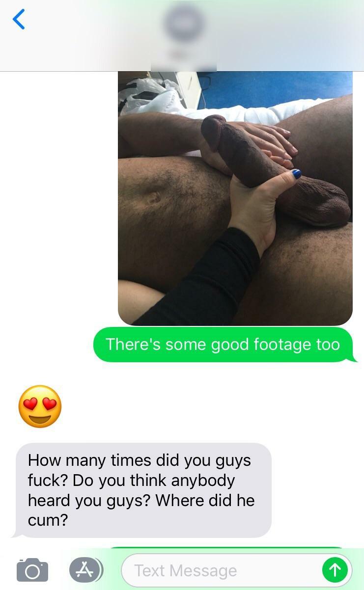 Showing bae just how much bigger my bullâ€™s cock is (even when he has a semi)