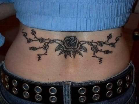 Made her get a tramp stamp for me and her hubby had to pay for it