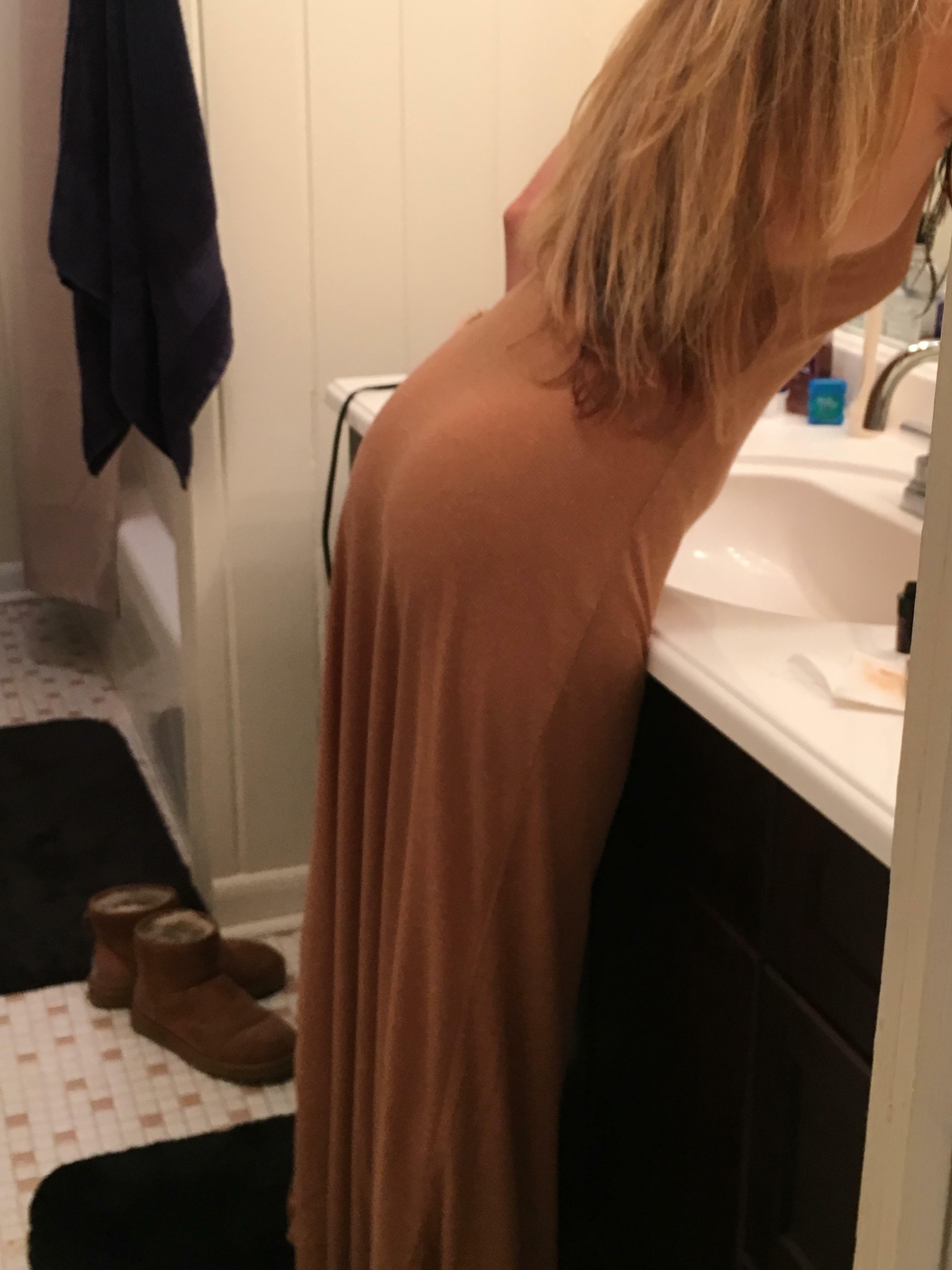 My 45yo wife going commando on her date