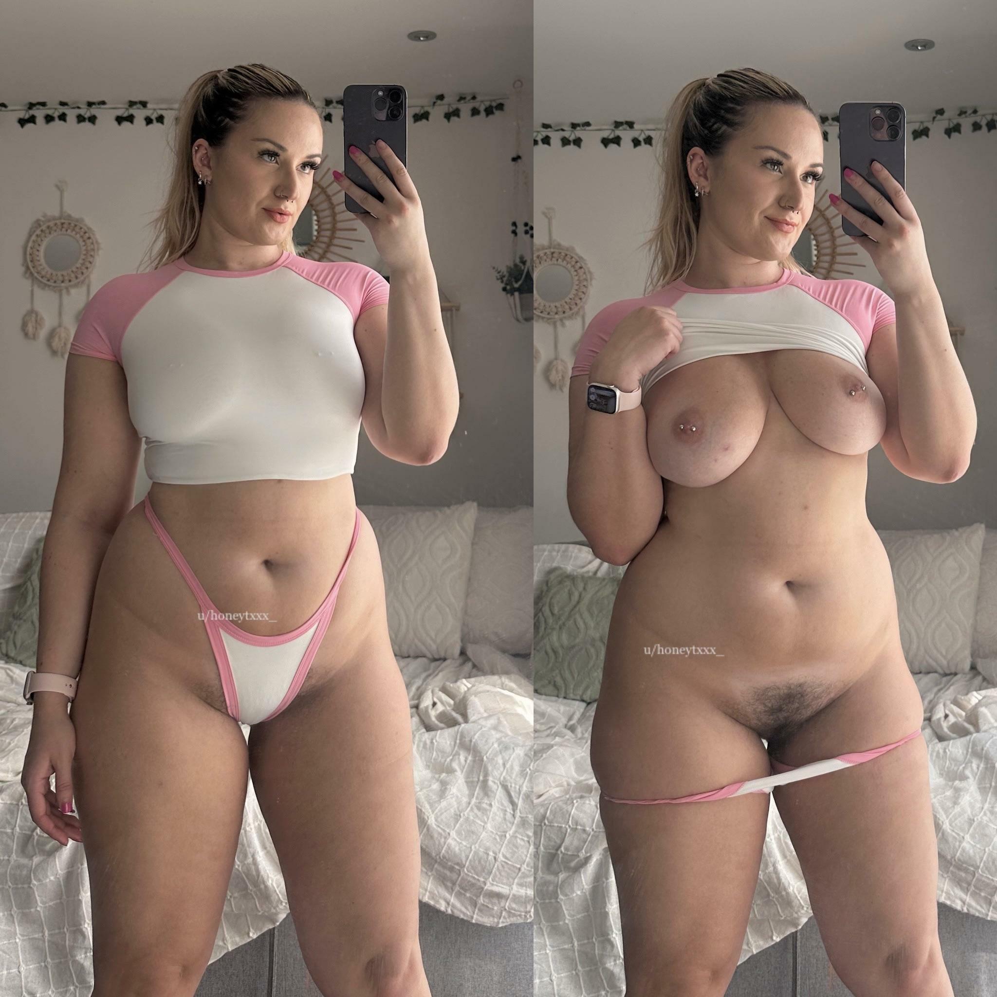 My favourite way to celebrate Thick Thursday is to show you what’s underneath my clothes ?