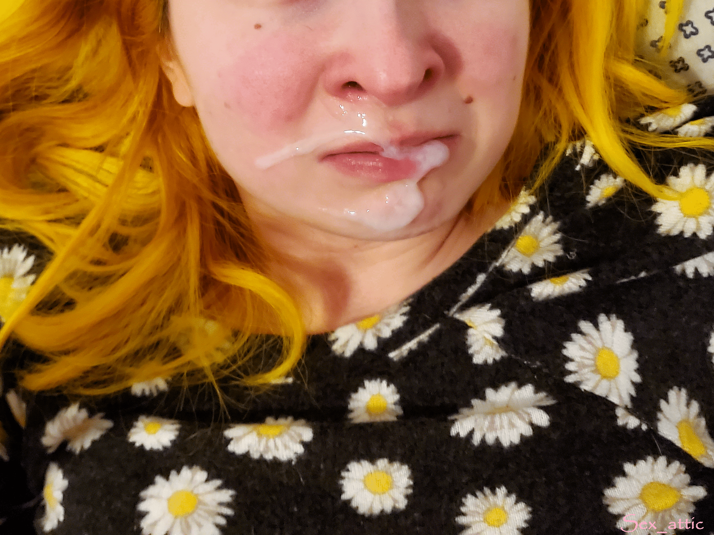 It shot up my nose...