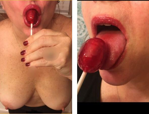 Lollipop and Lips. (F49) ðŸ˜œðŸ’‹