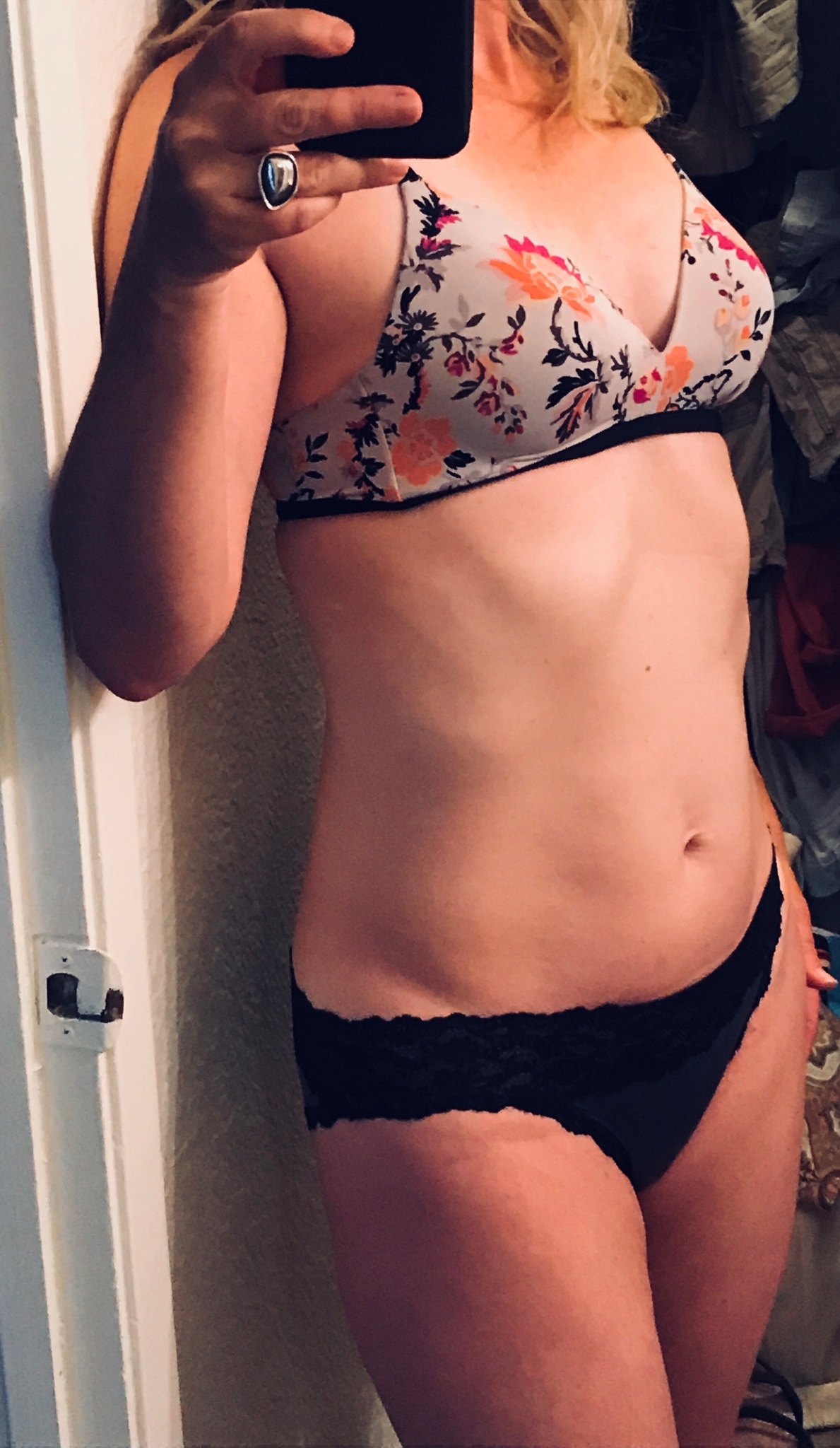 In my bra and panties (F45)