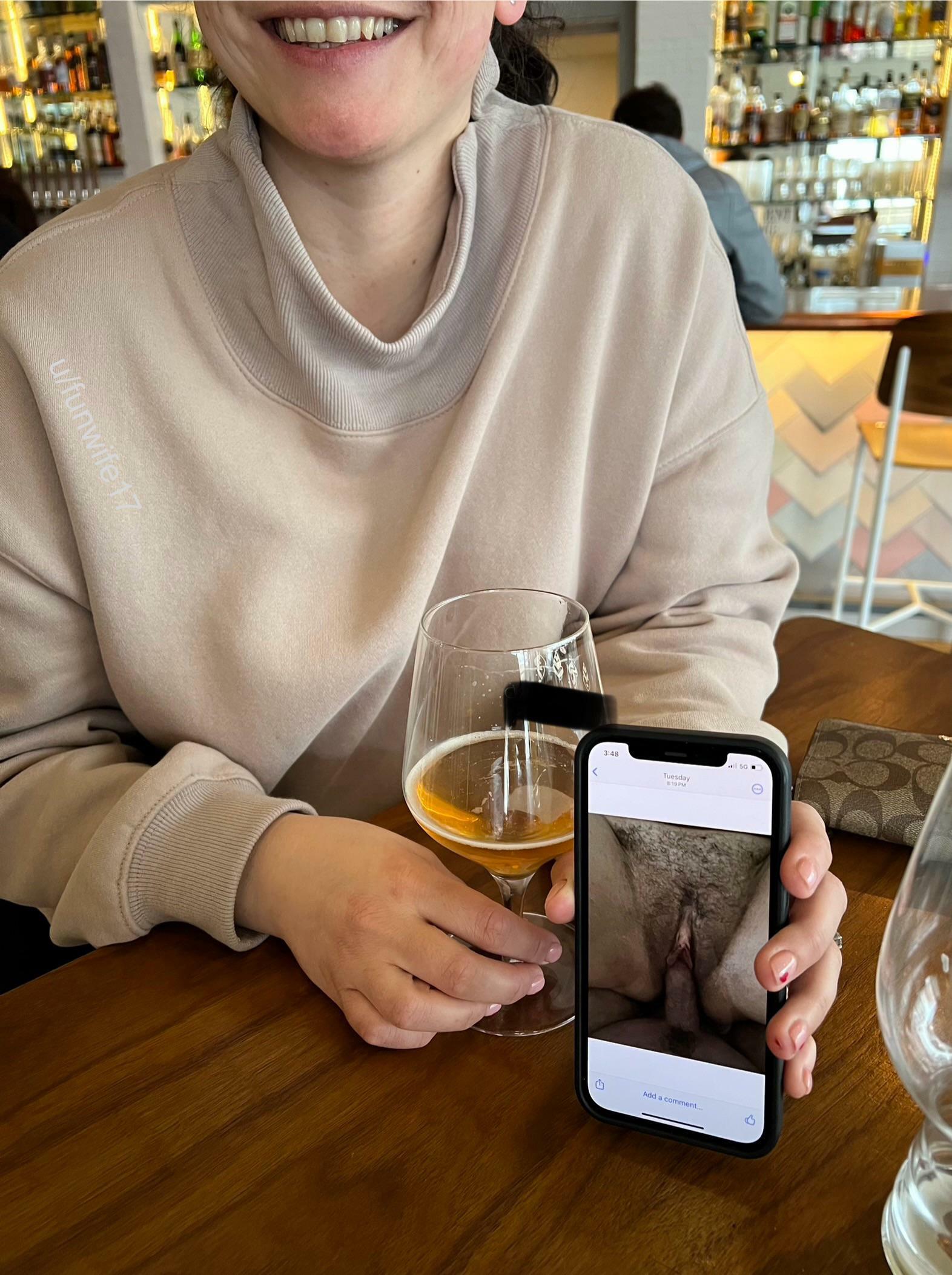 Trying to get caught reminding my husband what he missed and how great my bull fucks me!?