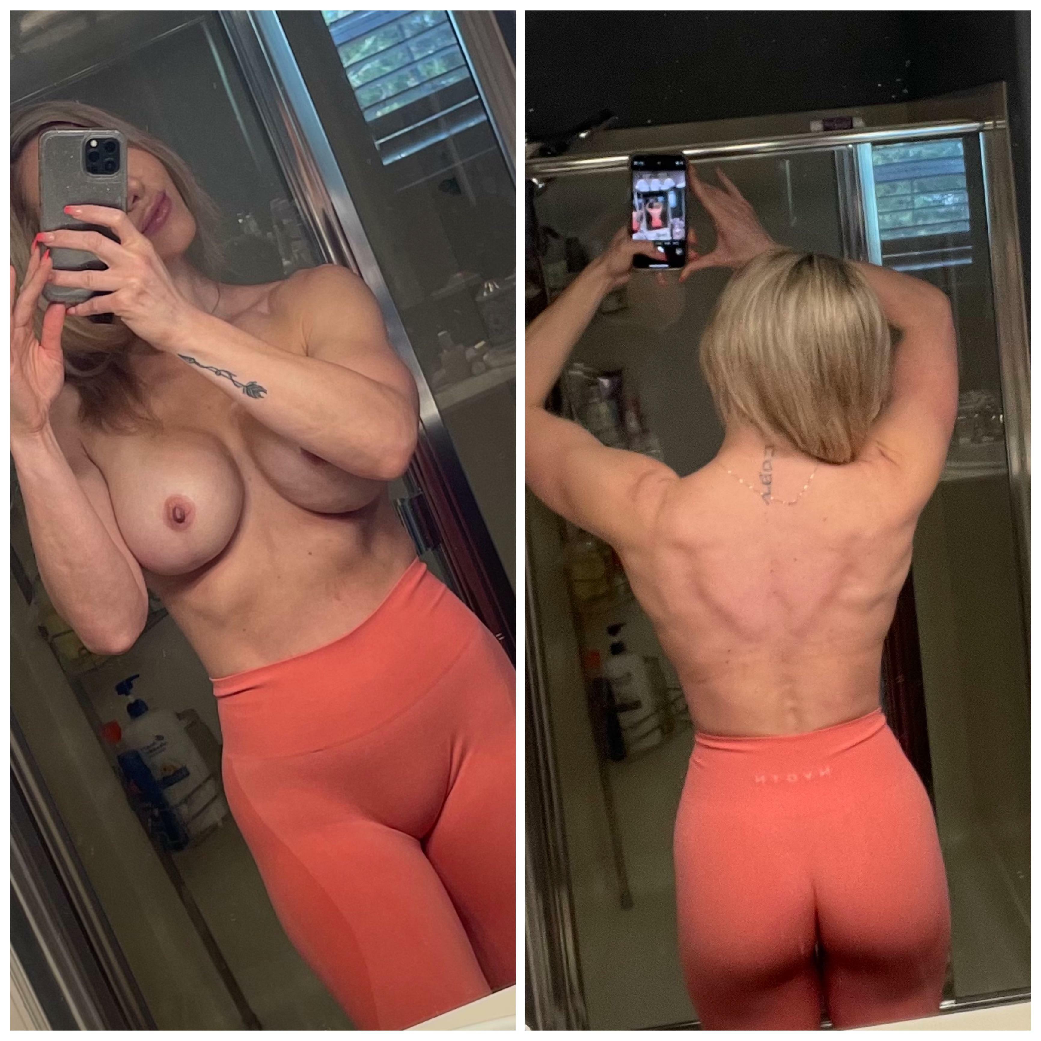 I know you guys like short and curvy, but what about tall and it? Titty Tuesday front and back btw ?