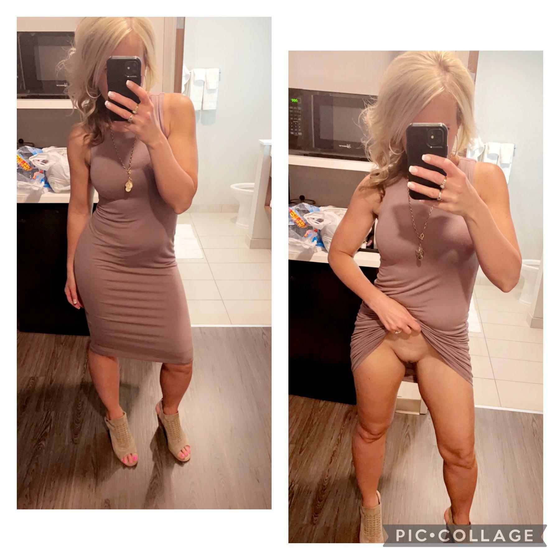 40f mom of 3...feeling good in my new dress?