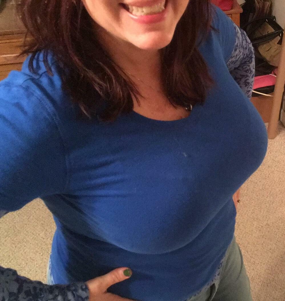 Iâ€™ve been asked to post more of my smile and big tits. (F49) â¤ï¸