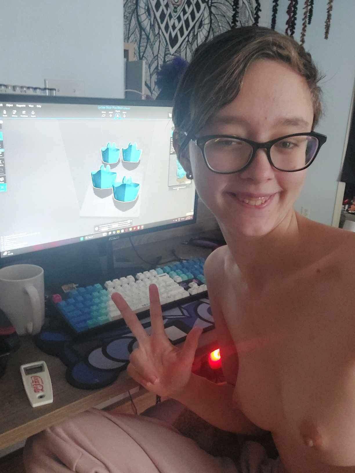 Morning Nerd already gaming