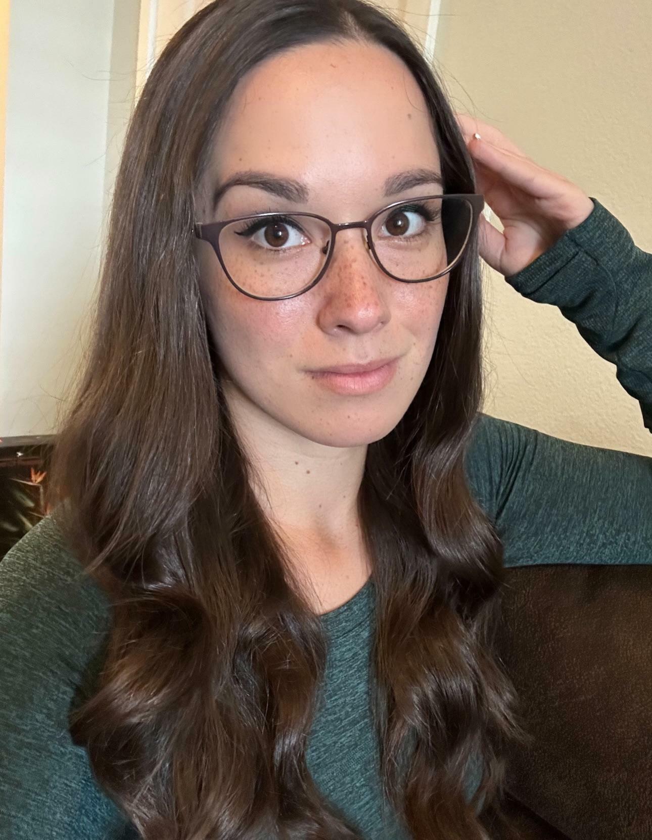 Wearing green for the holidays. It’s time to make chocolate chip cookies and some cake for tomorrow.