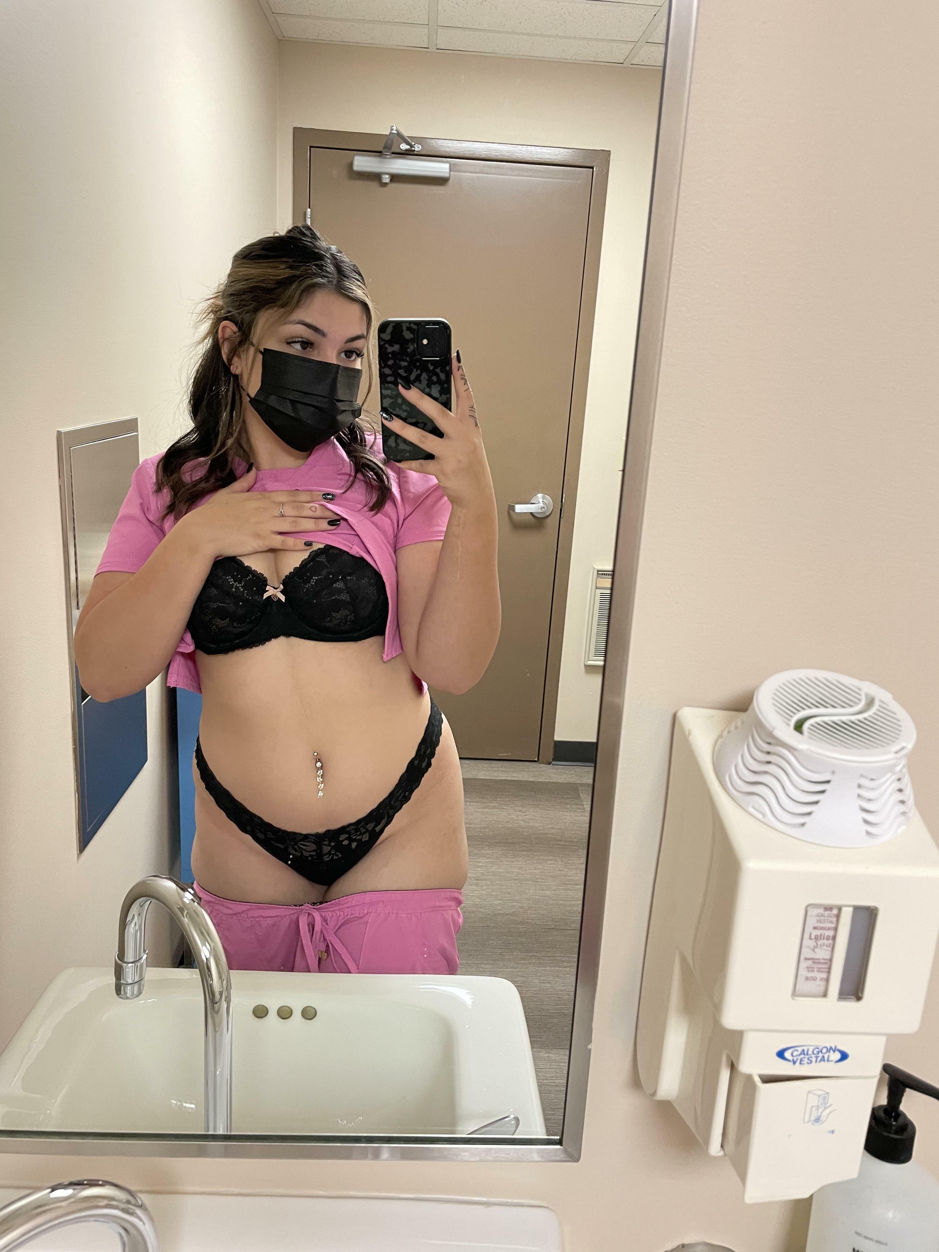 this naughty nurse wants to fuck during your physical