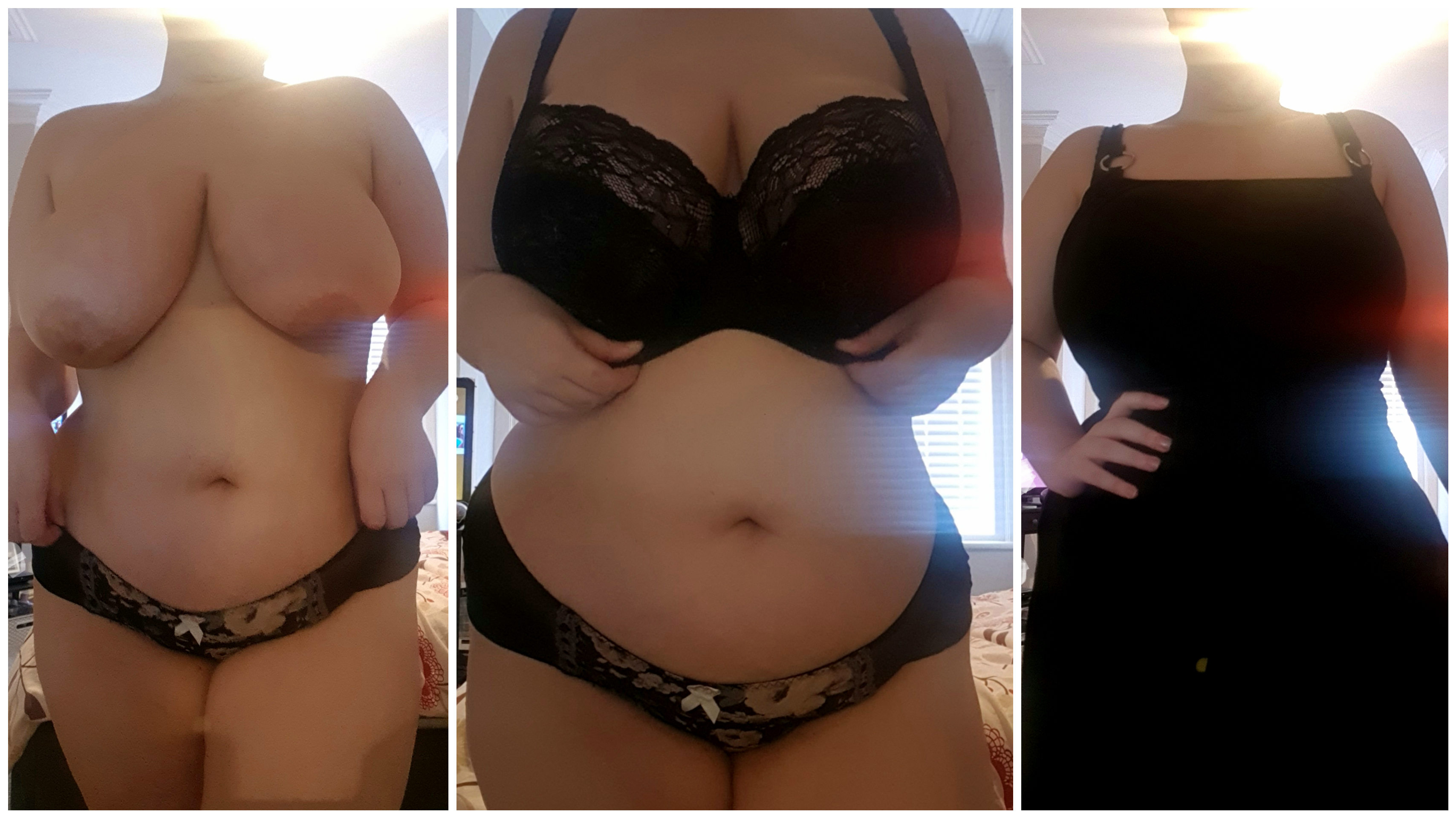 Time to put some actual clothes on now, though can pretend this is in reverse if you'd like? (F)