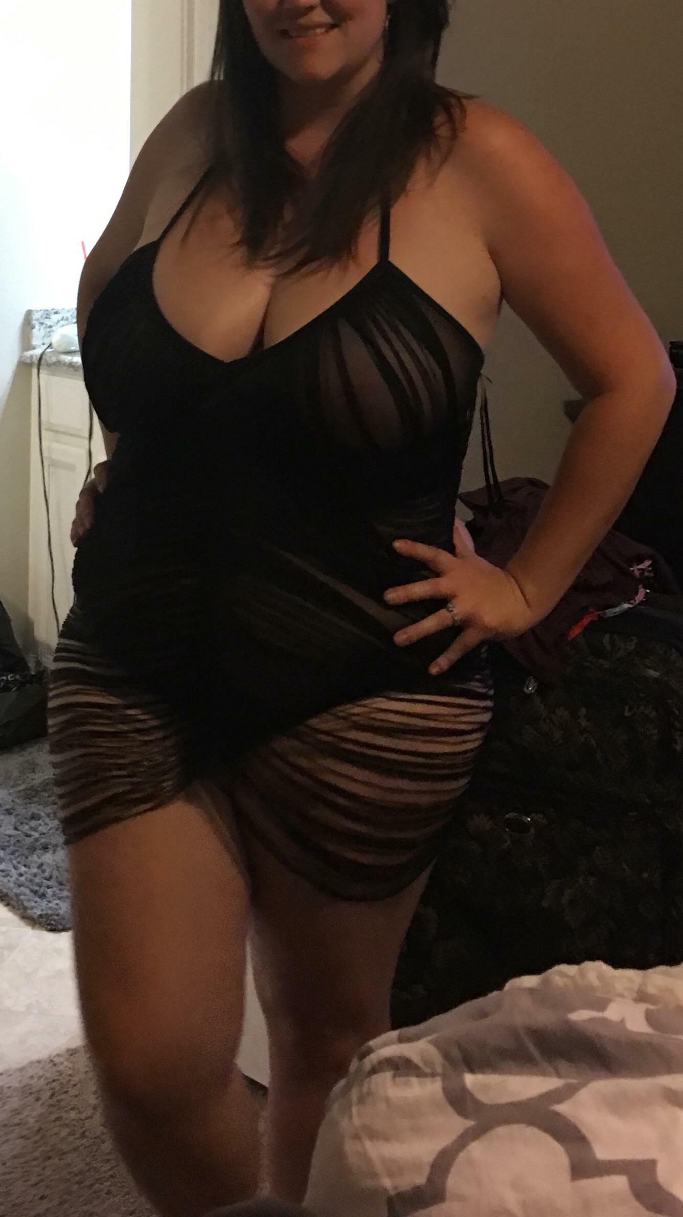 My wife showing off her curves.