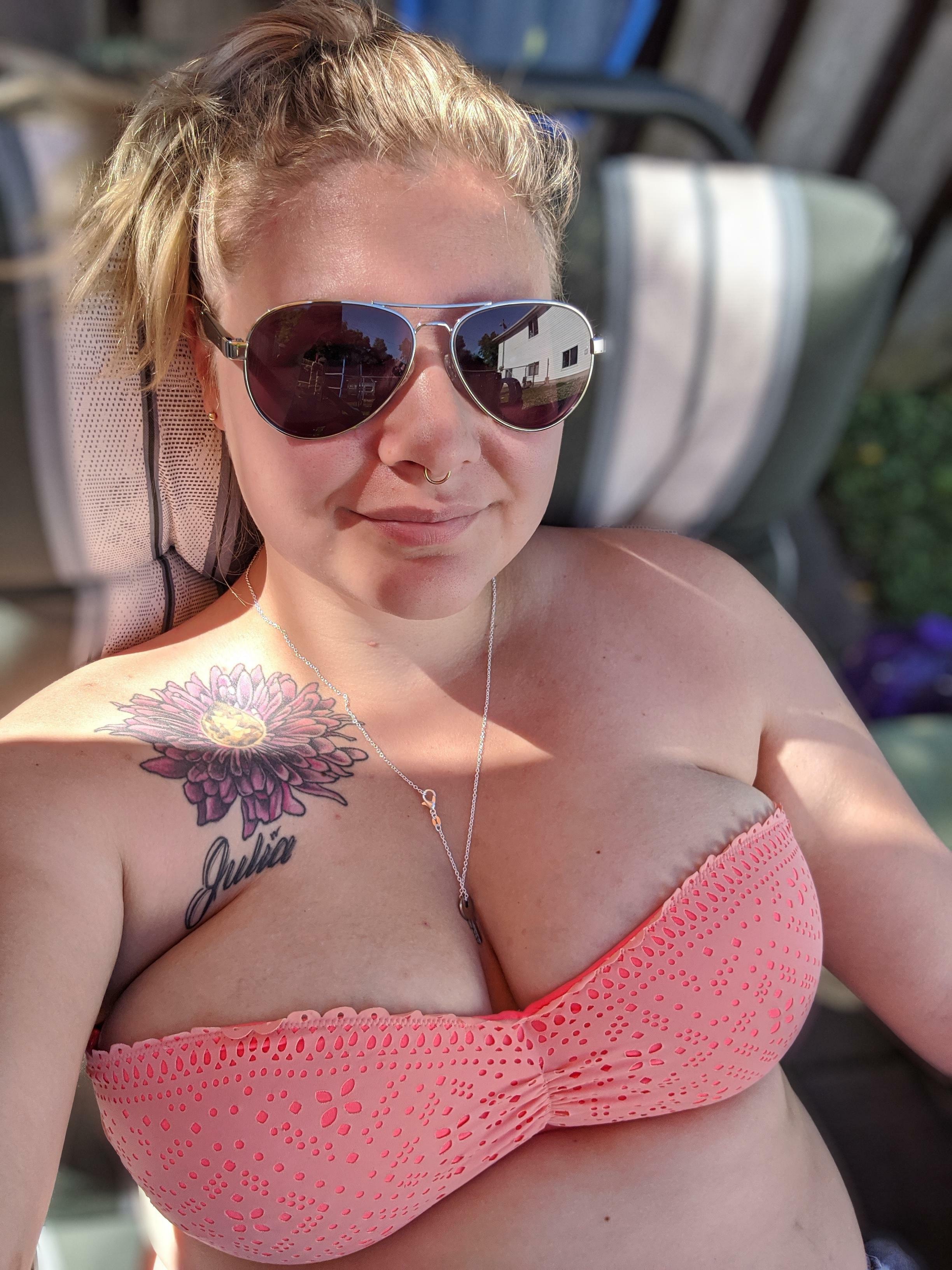 Wearing a bikini for the first time in 10+ years.  29