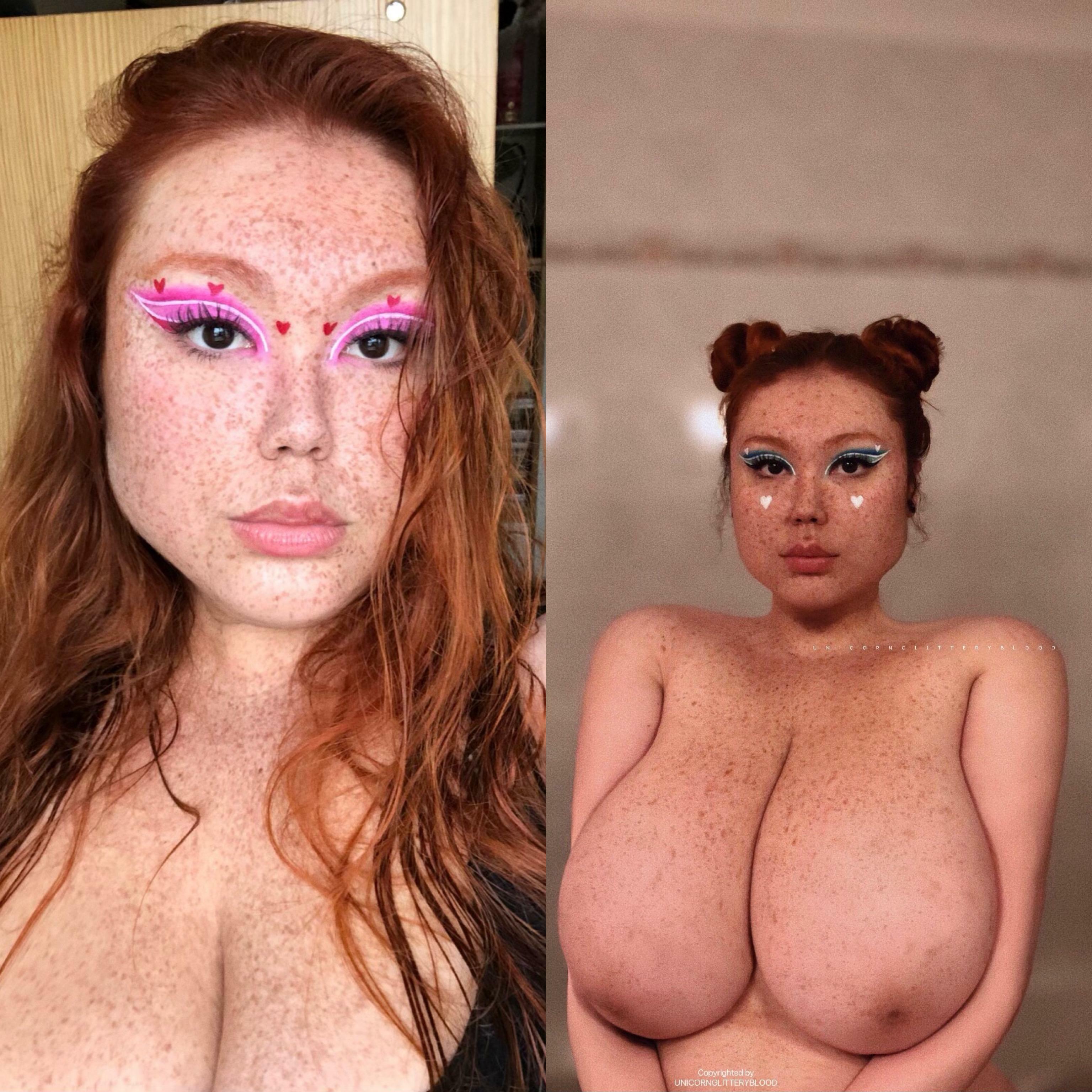 My face vs my boobs! rate me?